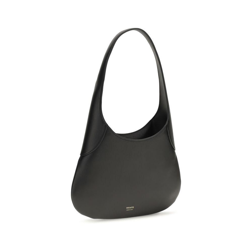 Calf Leather Bos Taurus Shoulder Women's Bag - Khaite - Modalova