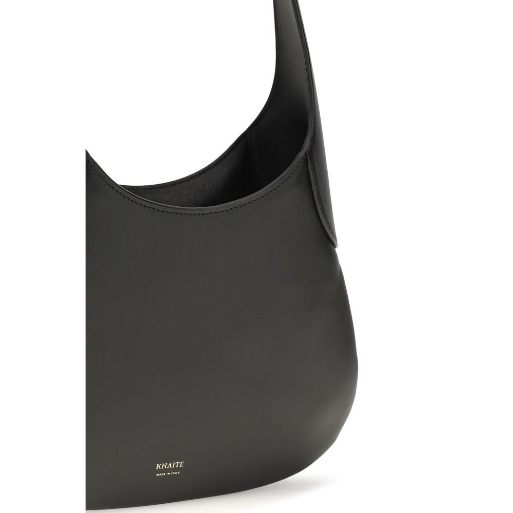 Calf Leather Bos Taurus Shoulder Women's Bag - Khaite - Modalova