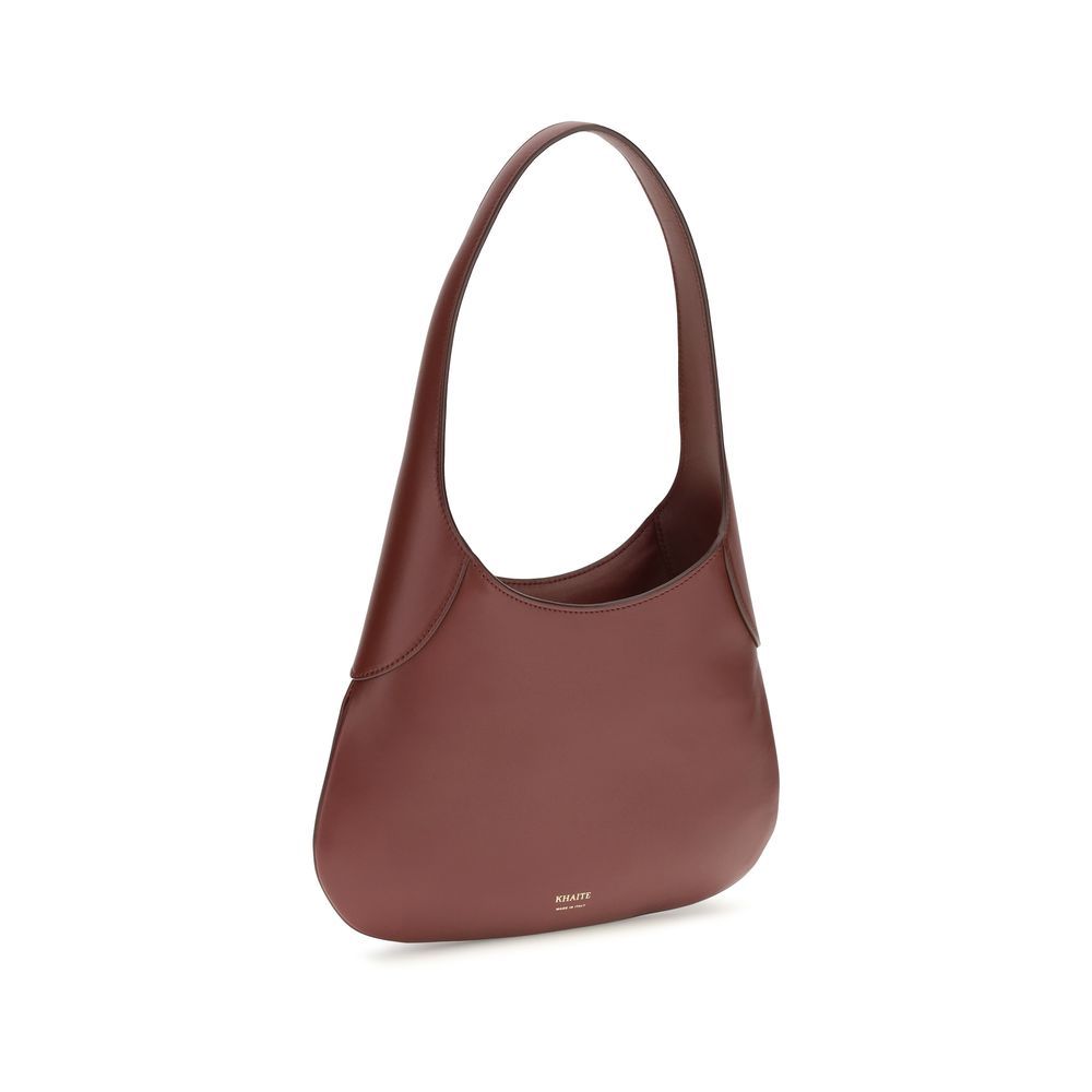 Calf Leather Bos Taurus Shoulder Women's Bag - Khaite - Modalova