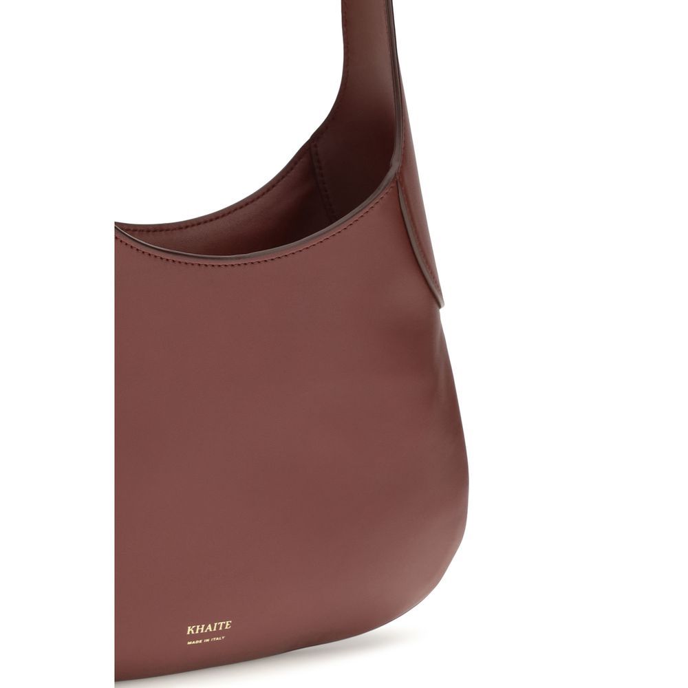 Calf Leather Bos Taurus Shoulder Women's Bag - Khaite - Modalova