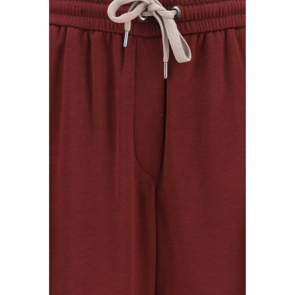 Cotton Athletic Women's Pants - Brunello Cucinelli - Modalova