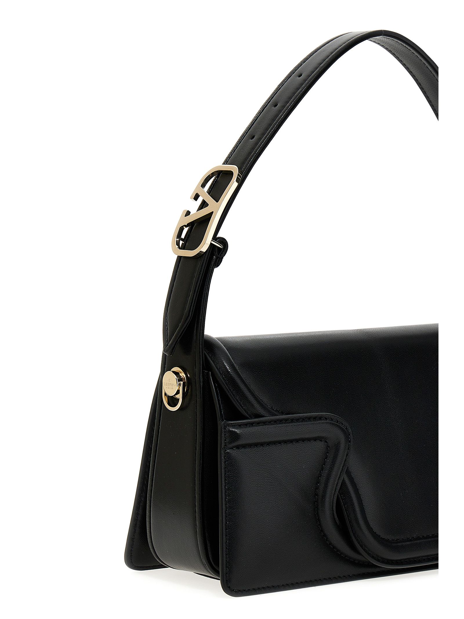 Leather Shoulder Women's Bag - Valentino Garavani - Modalova