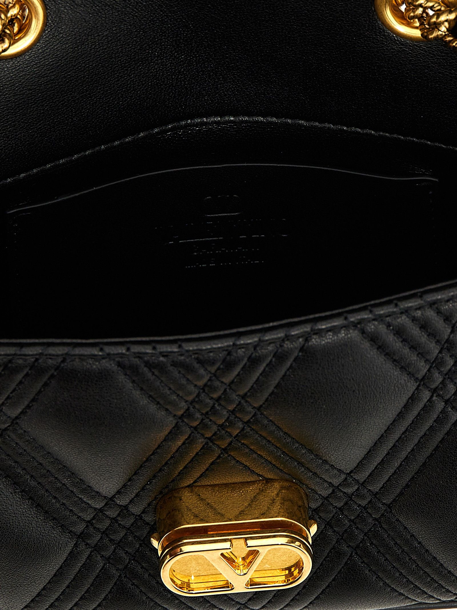 Lamb Leather Shoulder Women's Bag - Valentino Garavani - Modalova