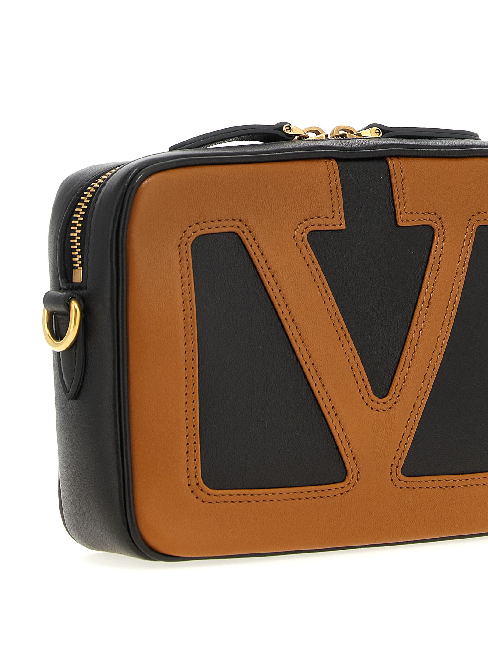 Lamb Leather Crossbody Bag - Valentino Garavani - Modalova