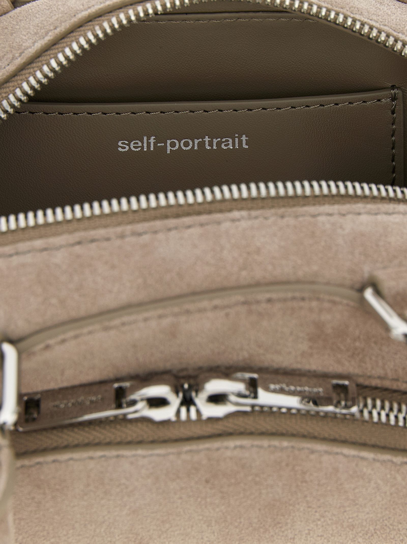 Lamb Leather Shoulder Women's Bag - Self-Portrait - Modalova