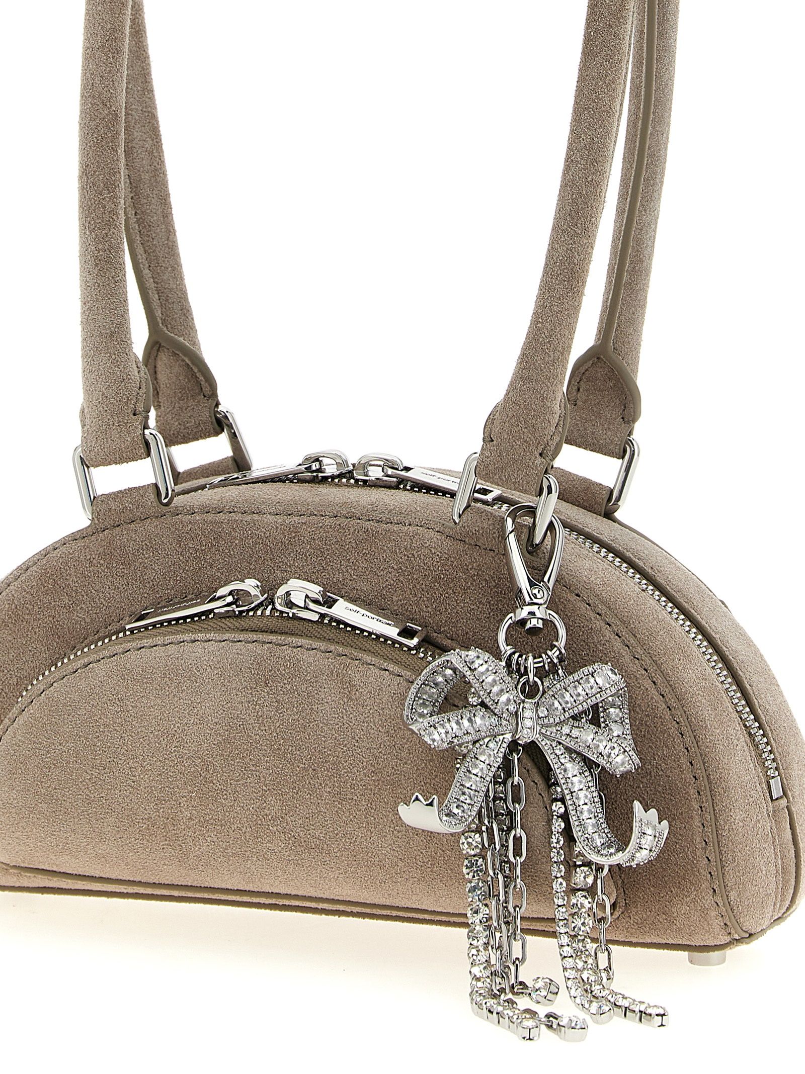 Lamb Leather Shoulder Women's Bag - Self-Portrait - Modalova