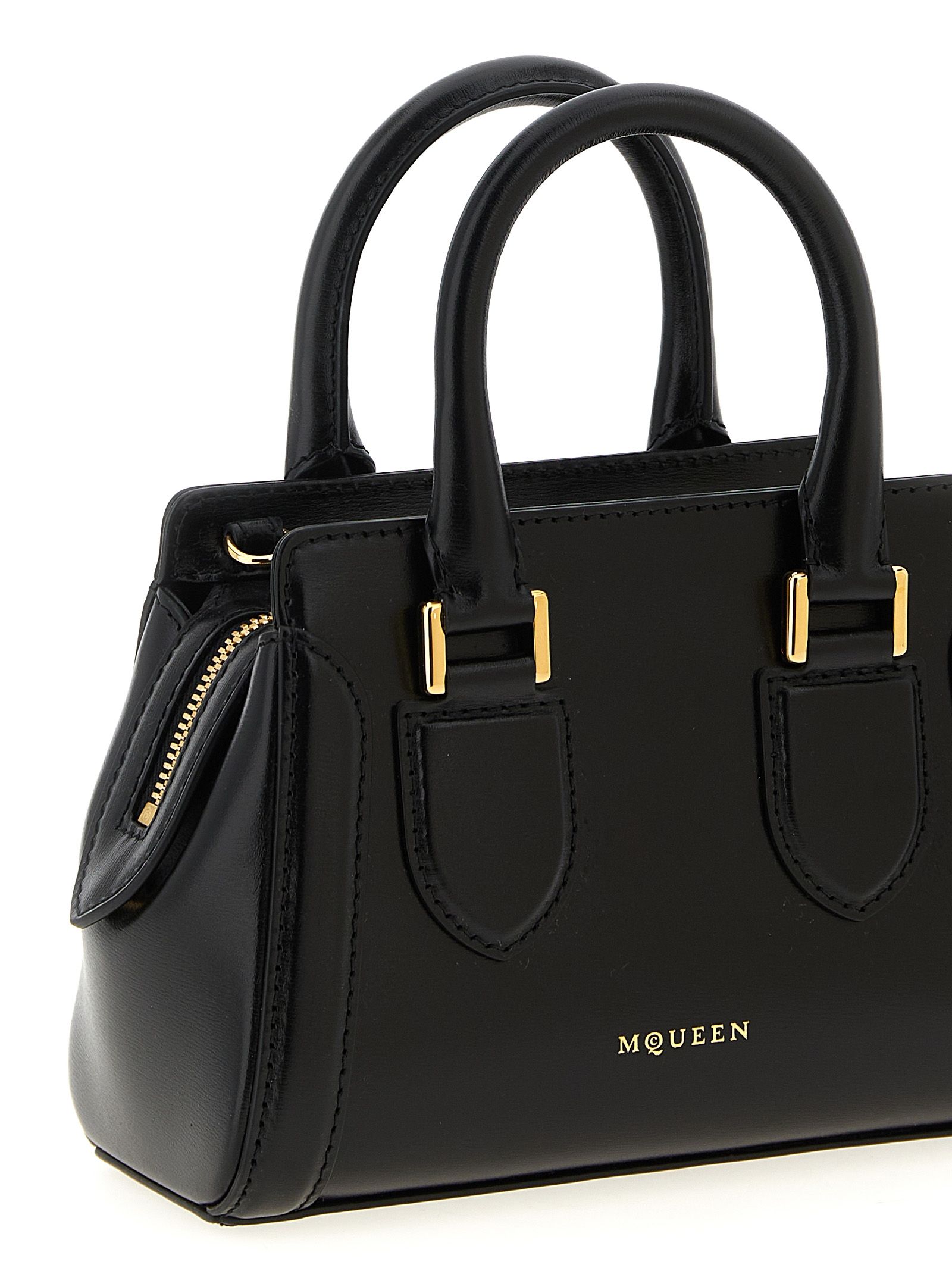 Calfskin Women's Handbag - Alexander McQueen - Modalova