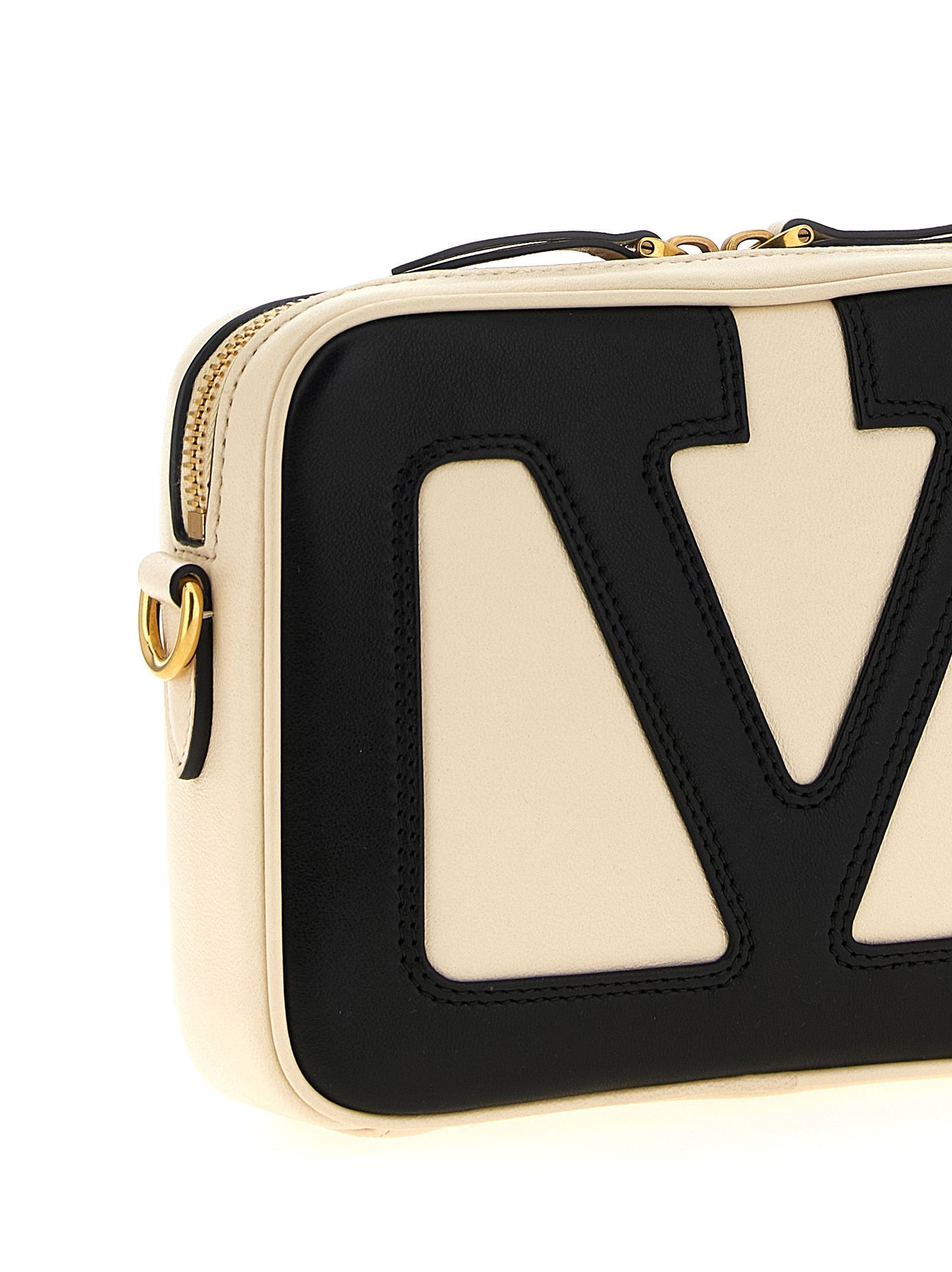 Lamb Leather Crossbody Bag - Valentino Garavani - Modalova