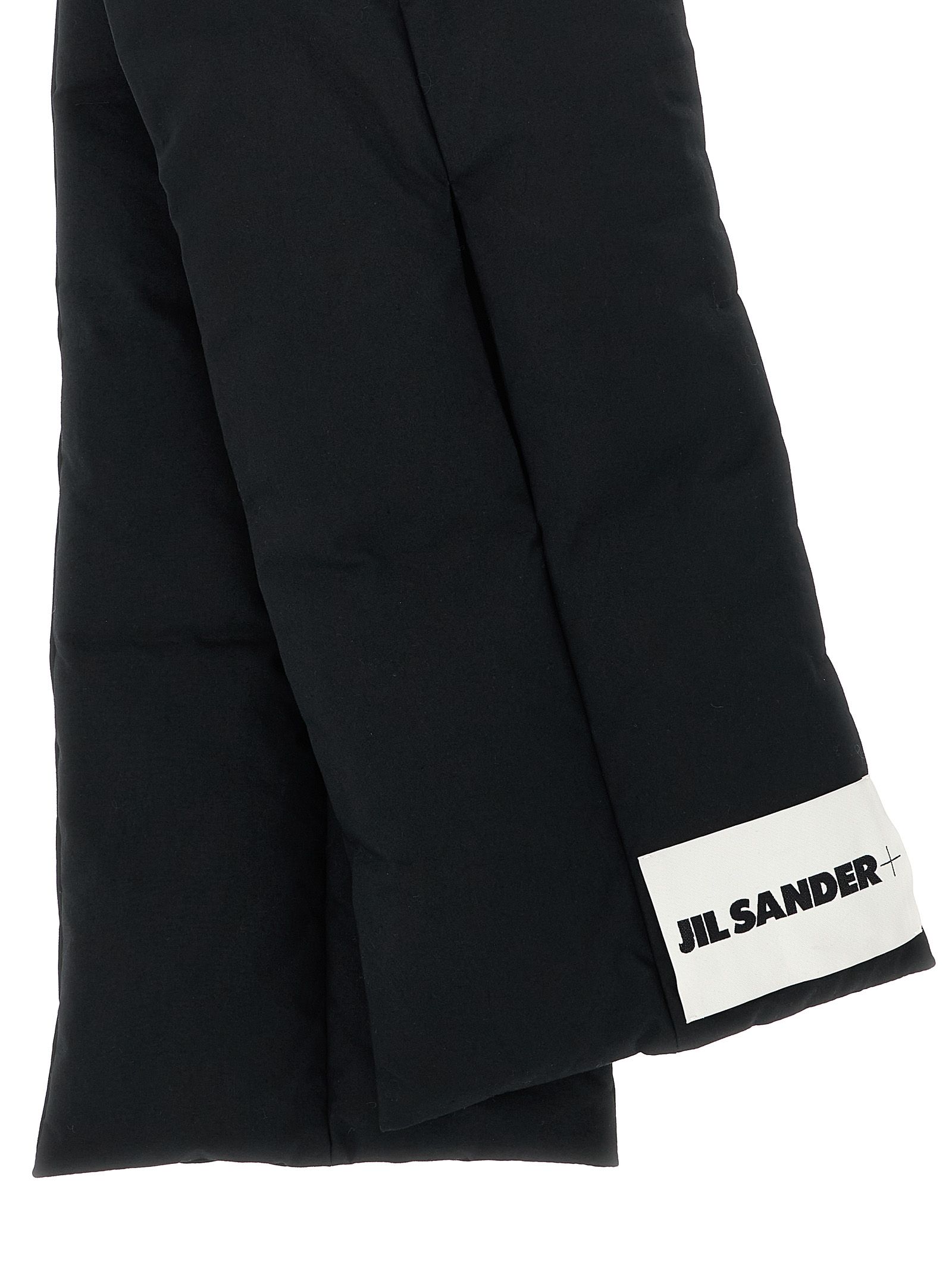 Jil Sander Black Cotton Foulard - Jil Sander - Modalova