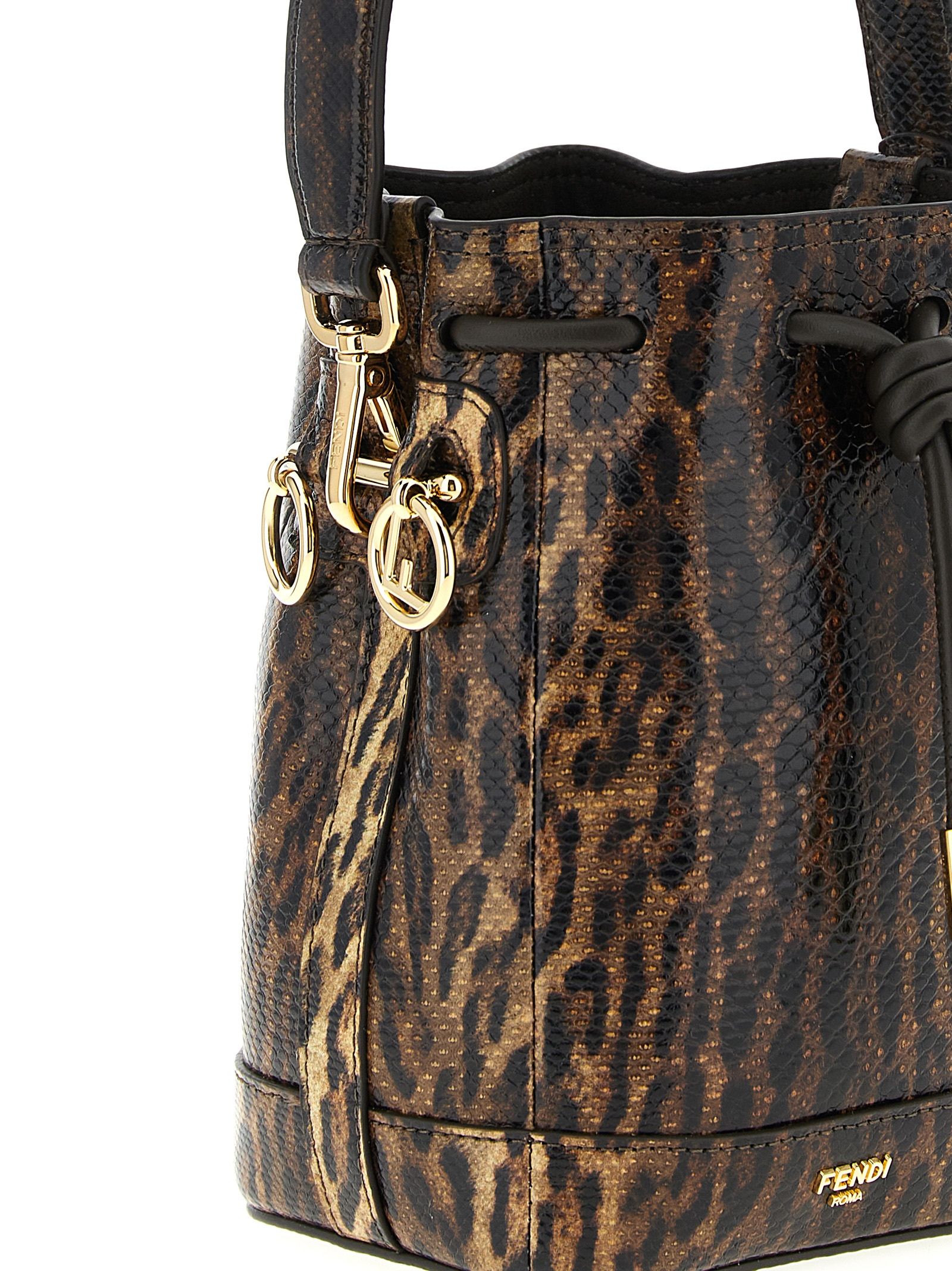 Velvet Leather Women's Handbag - Fendi - Modalova