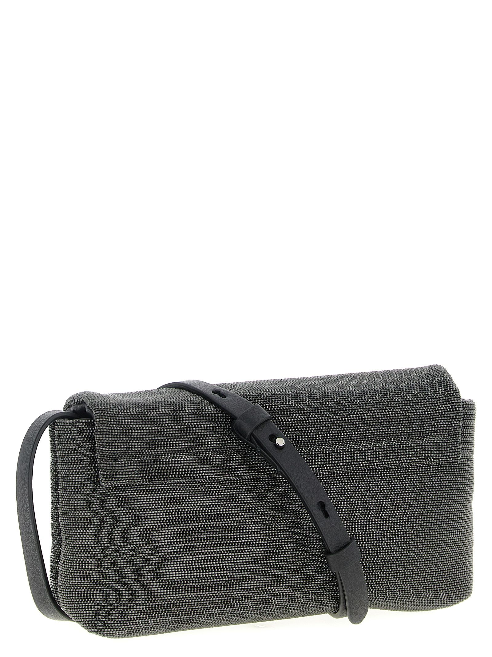 Leather Clutch Women's Bag - Brunello Cucinelli - Modalova