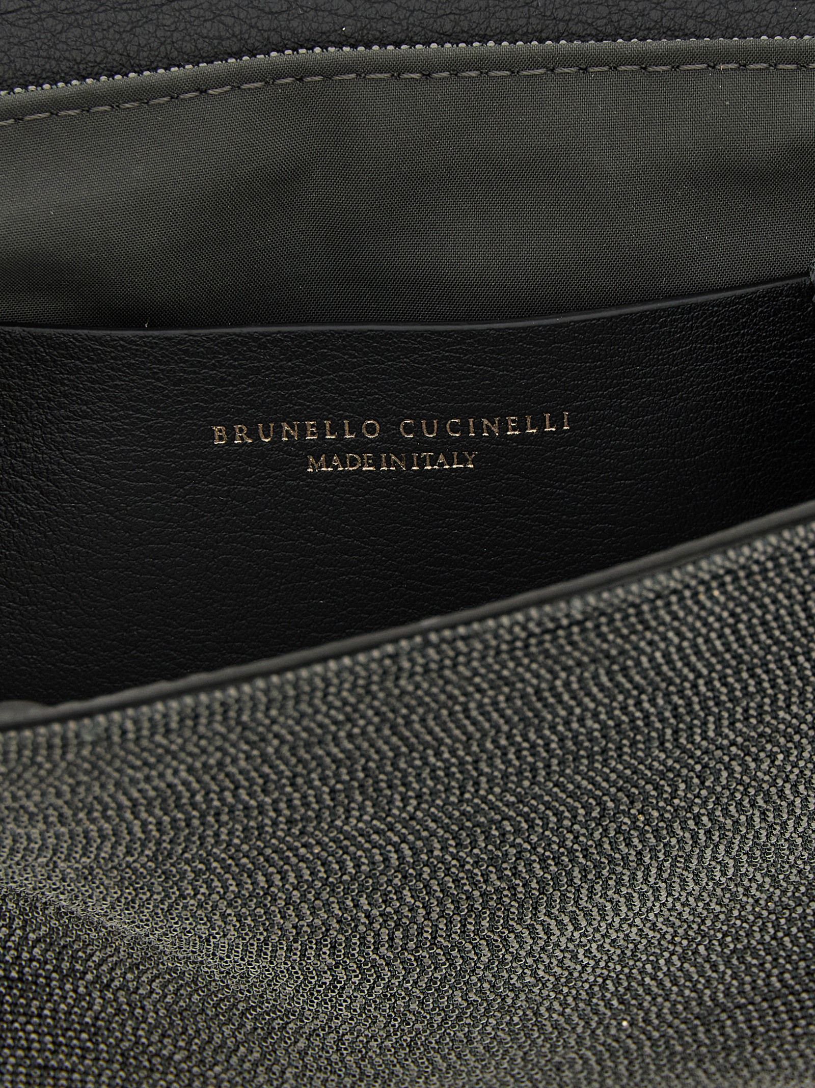 Leather Clutch Women's Bag - Brunello Cucinelli - Modalova