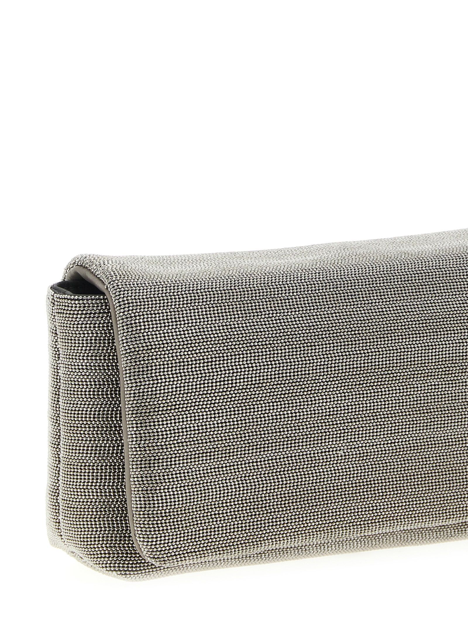 Leather Clutch Women's Bag - Brunello Cucinelli - Modalova