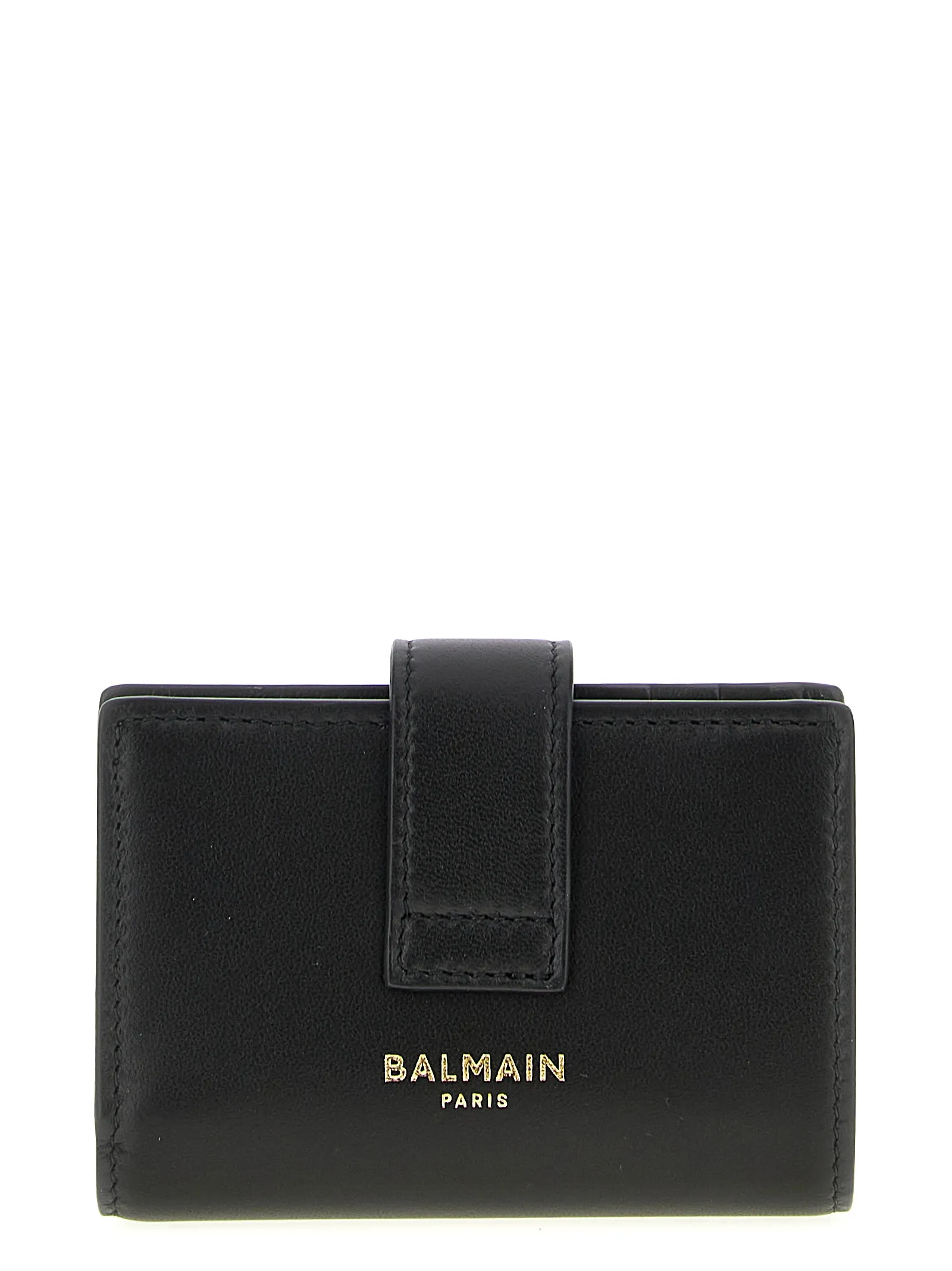 Lamb Leather Women's Cardholder - Balmain - Modalova