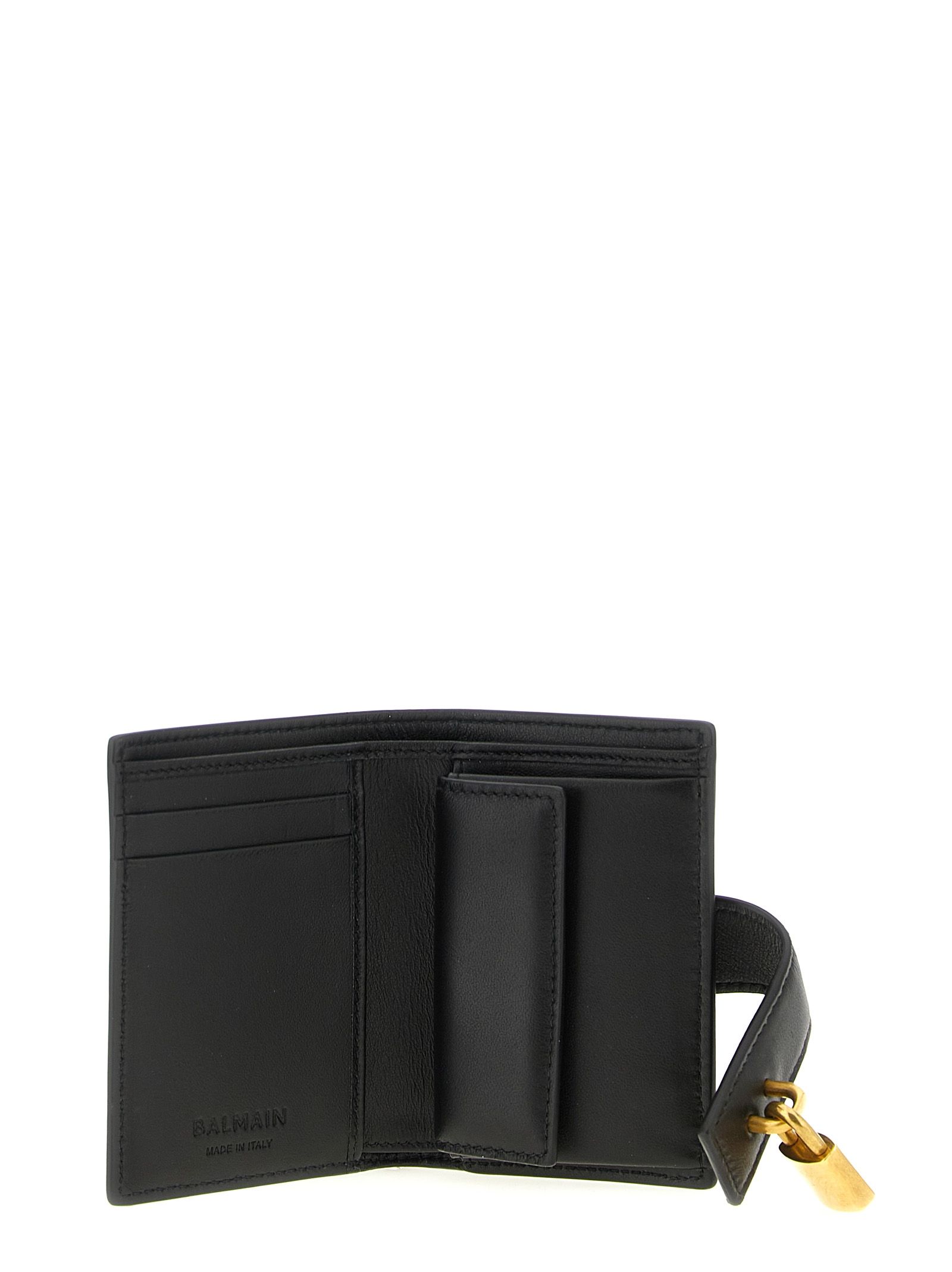 Lamb Leather Women's Cardholder - Balmain - Modalova