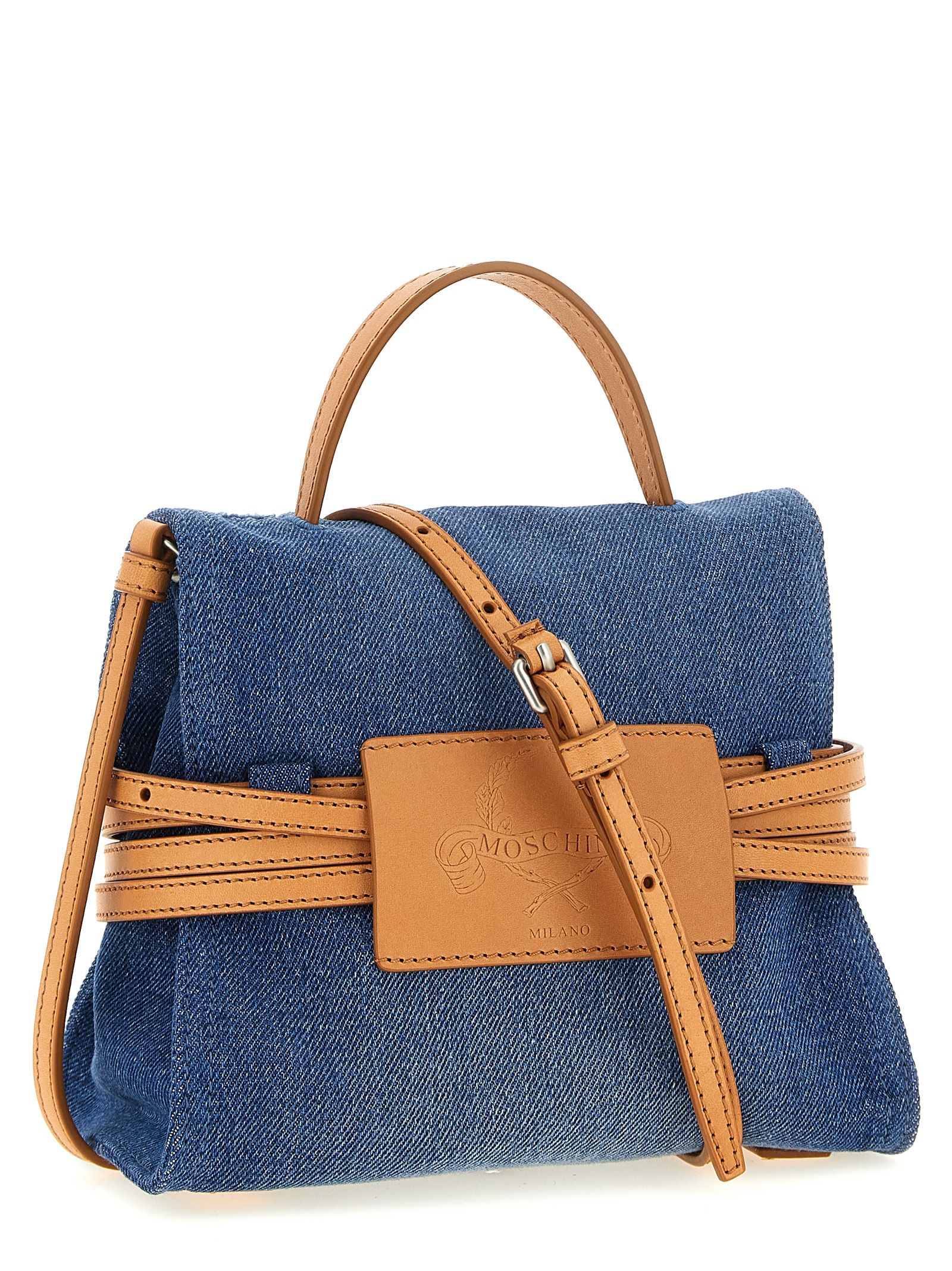Cotton Women's Handbag - Moschino - Modalova