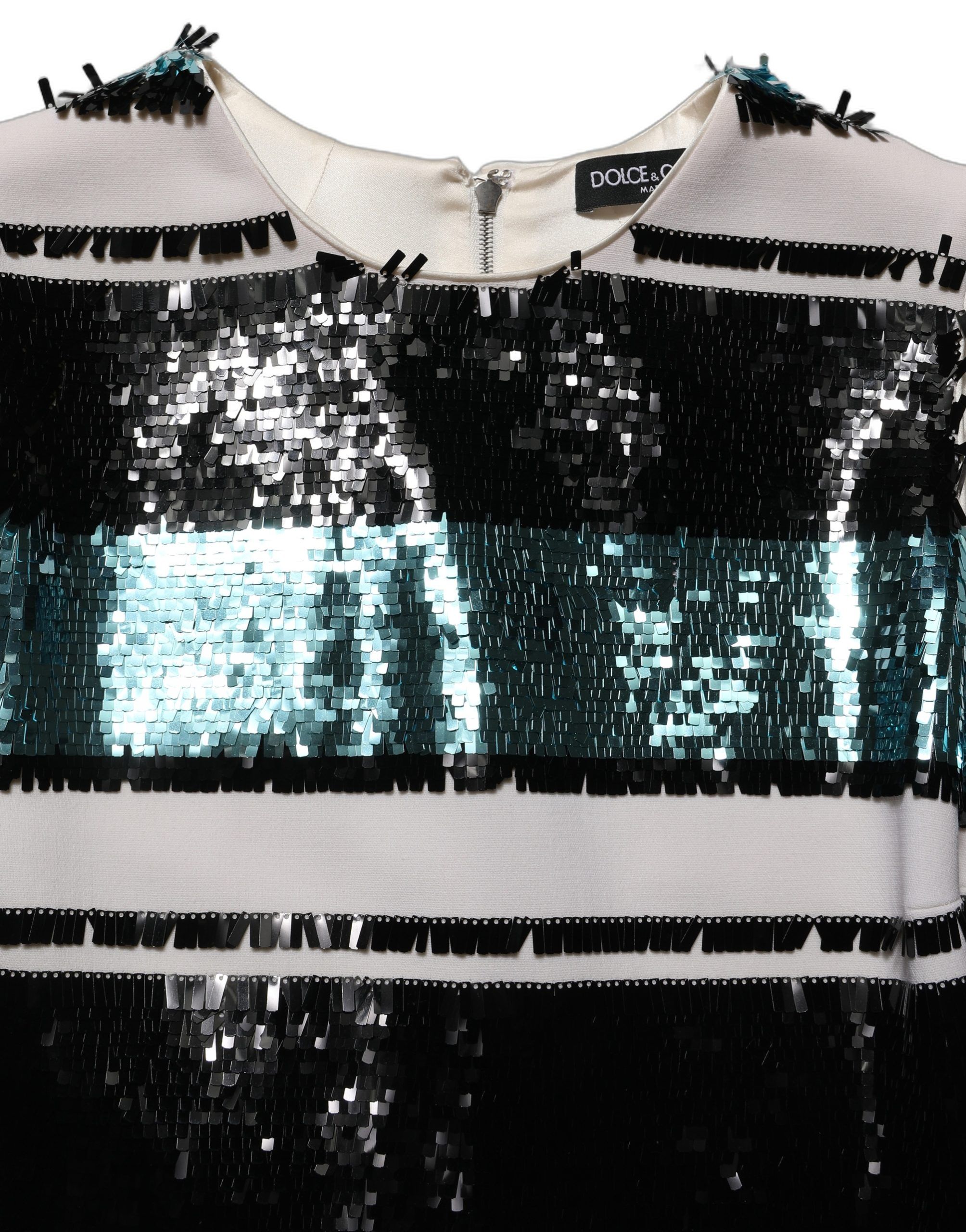 Sequined Sleeveless Shift Women's Dress - Dolce & Gabbana - Modalova