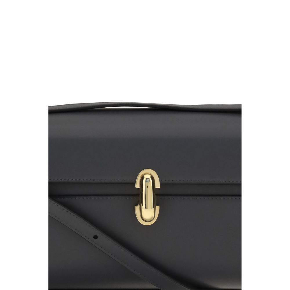Calf Leather Bos Taurus Shoulder Women's Bag - Savette - Modalova