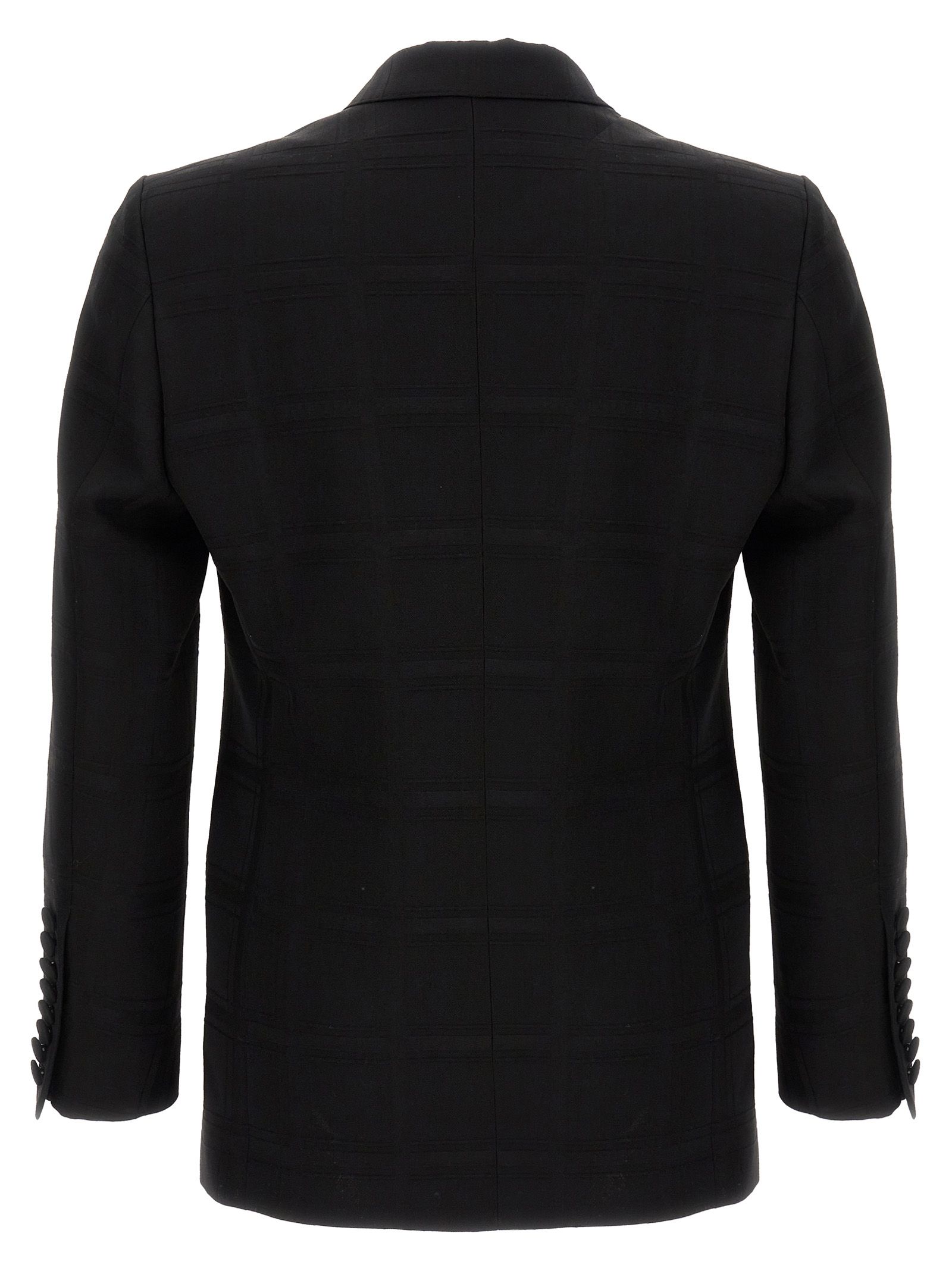 Etro Black Virgin Wool Men's Blazer - Etro - Modalova