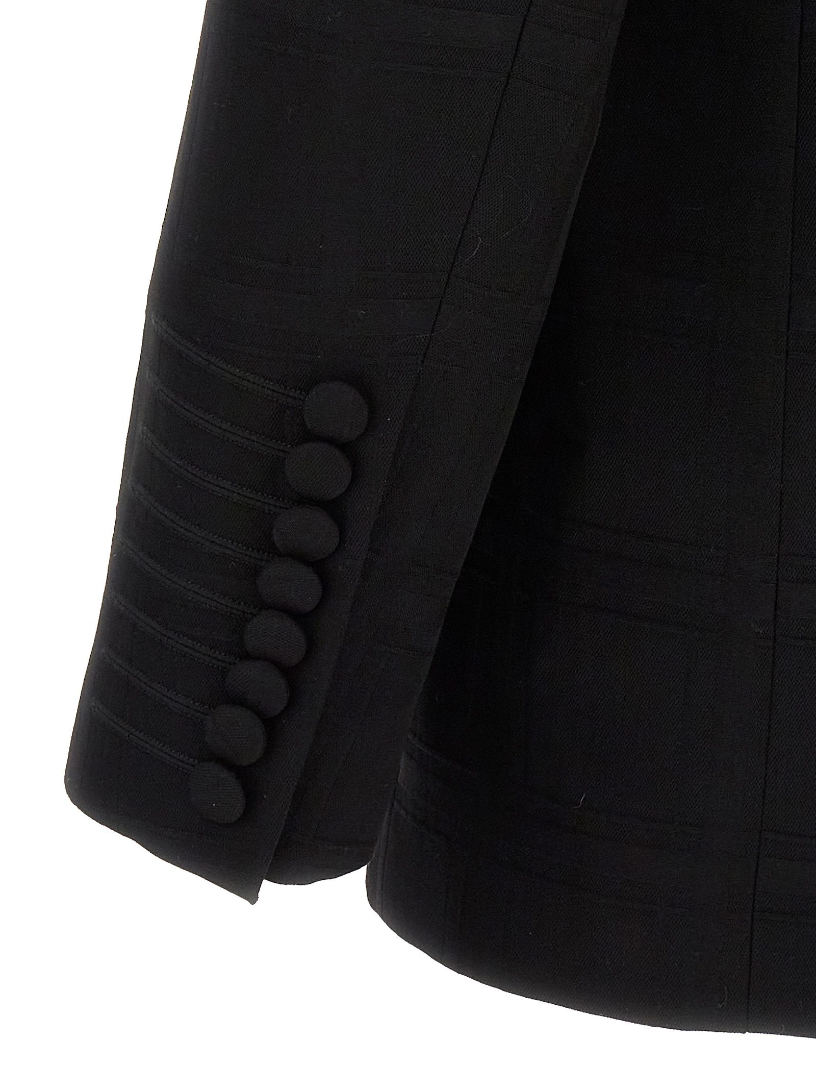Etro Black Virgin Wool Men's Blazer - Etro - Modalova