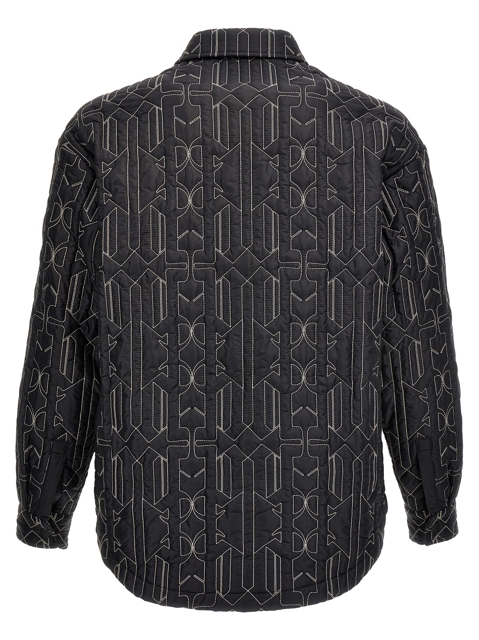 Polyamide Shell Men's Jacket - Palm Angels - Modalova