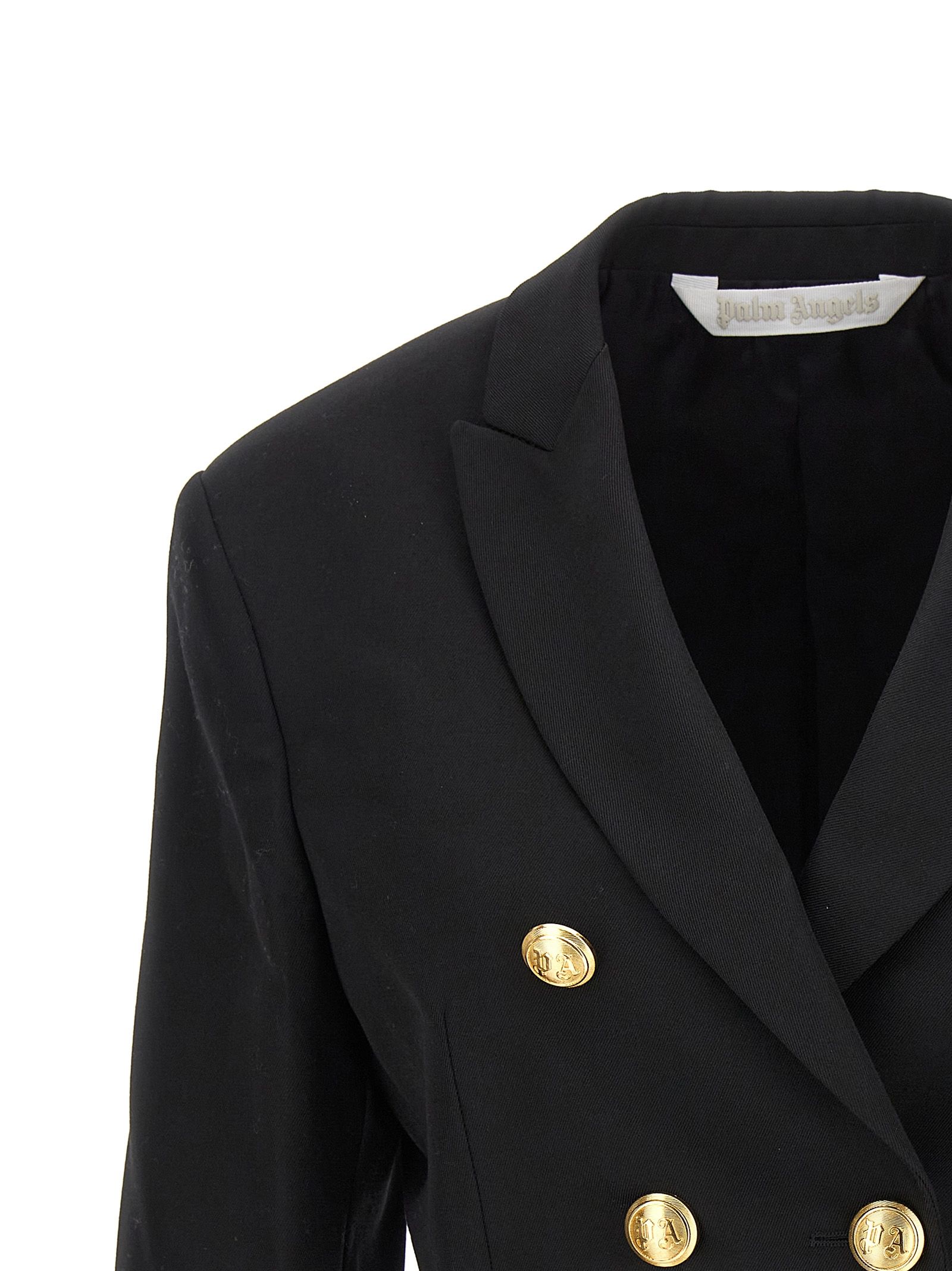 Polyester Women's Blazer - Palm Angels - Modalova