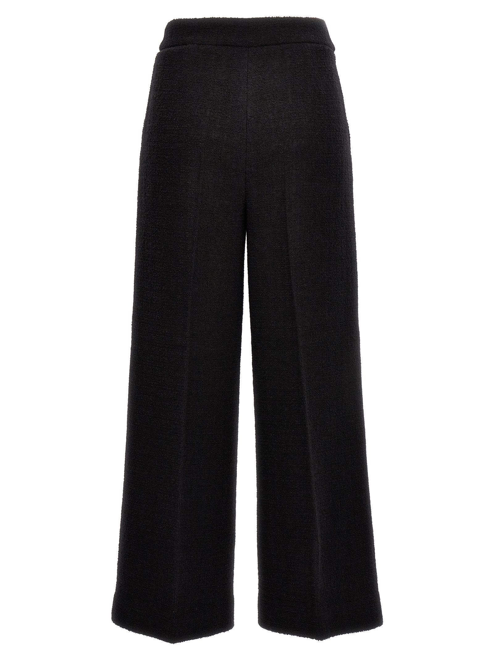 Wool Cropped Women's Pants - Moschino - Modalova