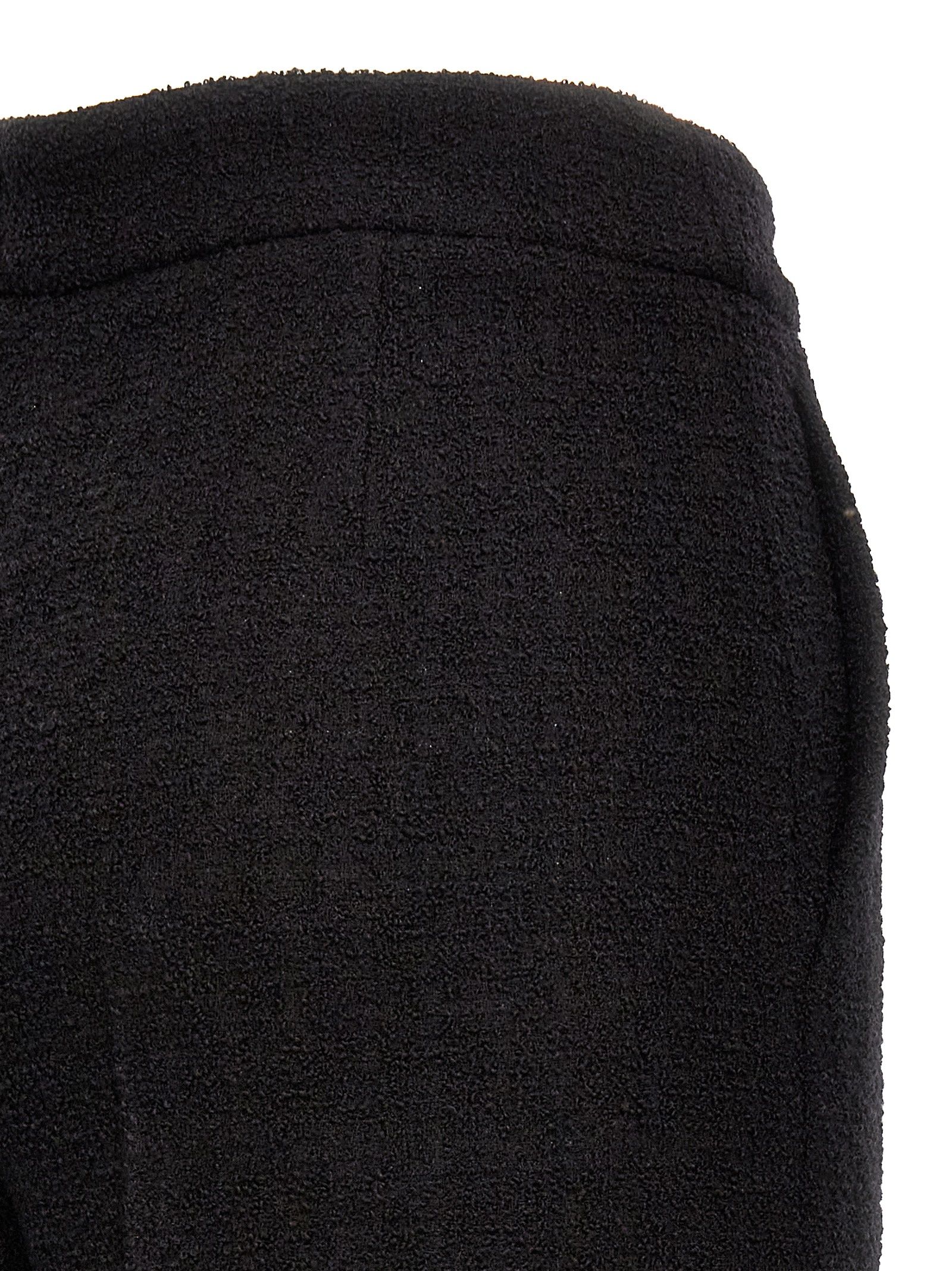 Wool Cropped Women's Pants - Moschino - Modalova