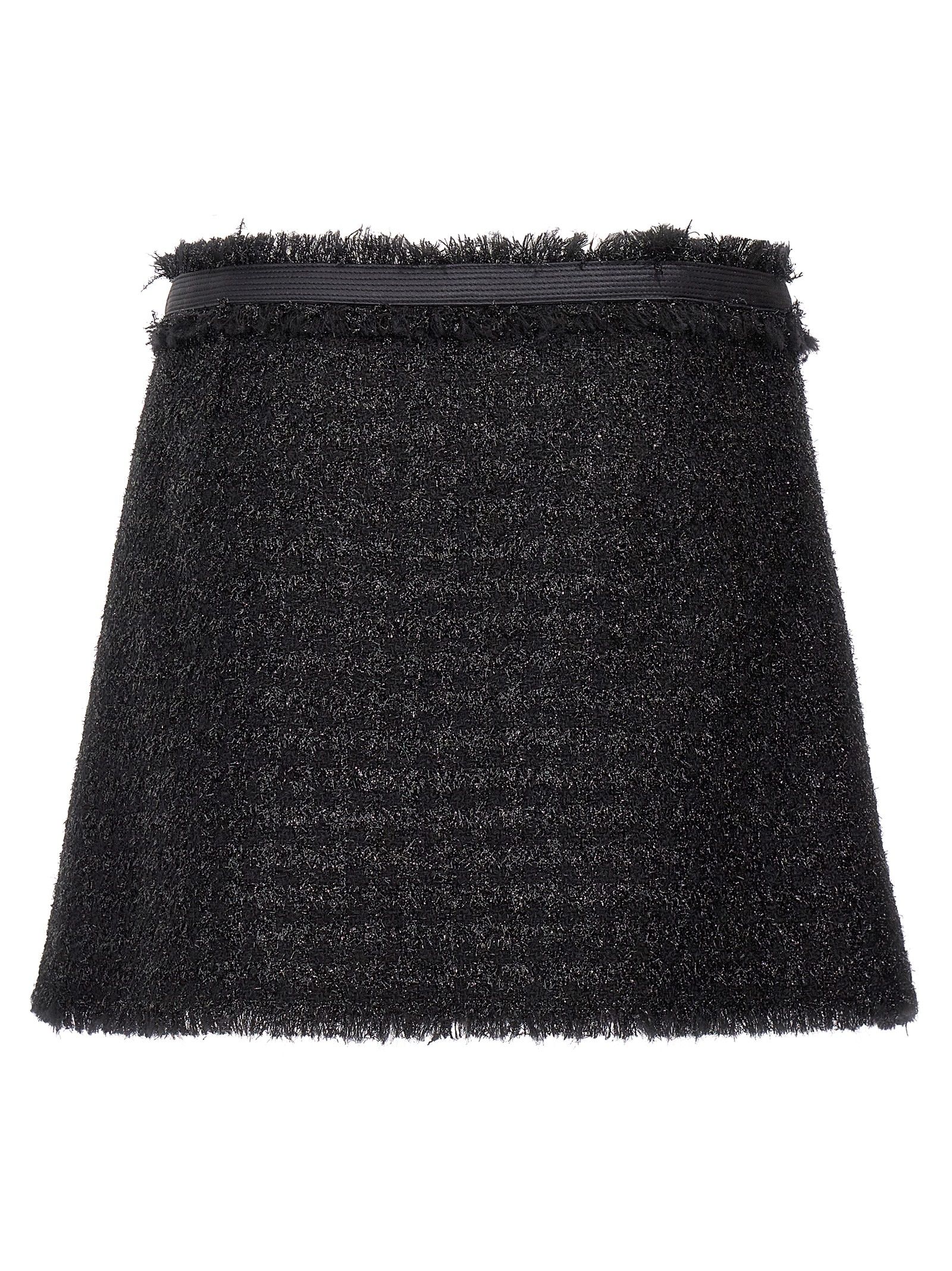 Virgin Wool Long Women's Skirt - Versace - Modalova