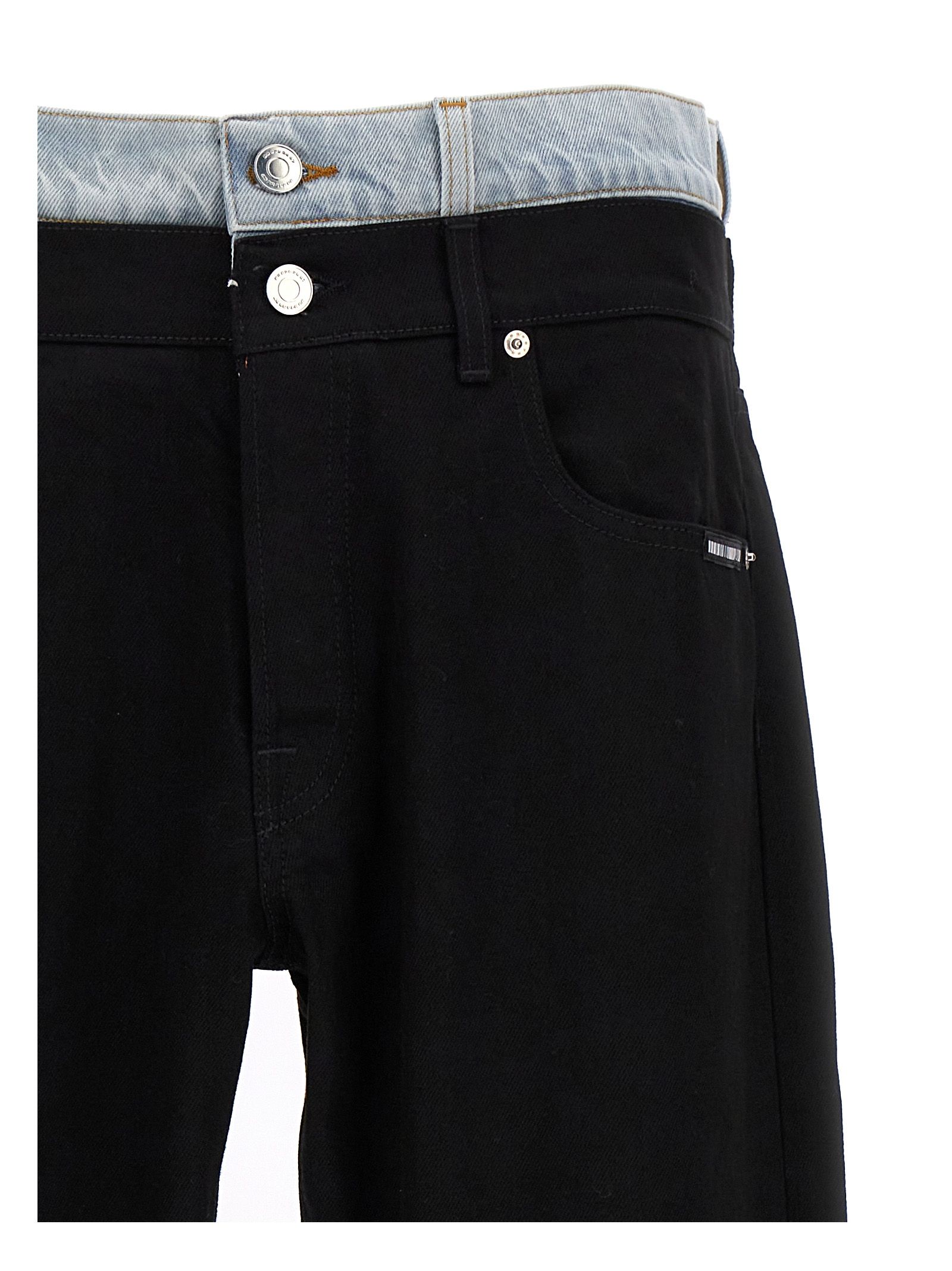 Cotton Straight-Leg Men's Jeans - VTMNTS - Modalova