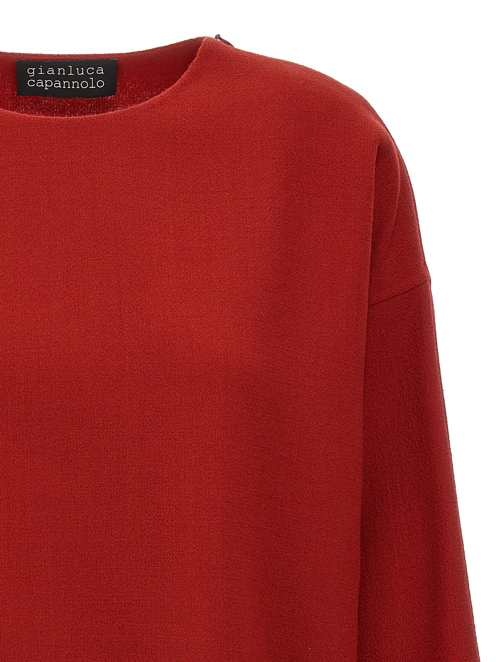 Virgin Wool Women's Shirt - Gianluca Capannolo - Modalova