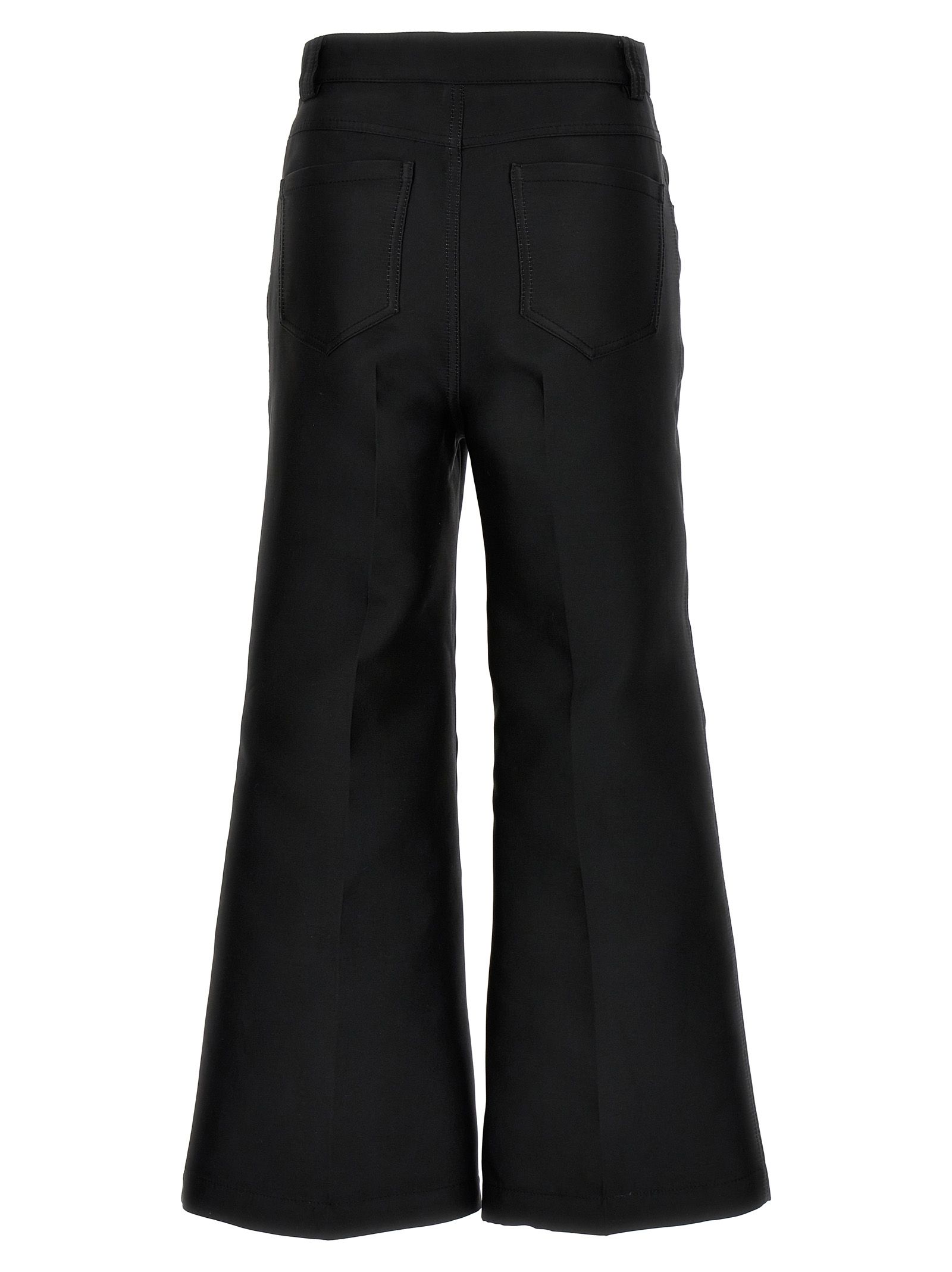 Polyester Flared Women's Pants - Giambattista Valli - Modalova