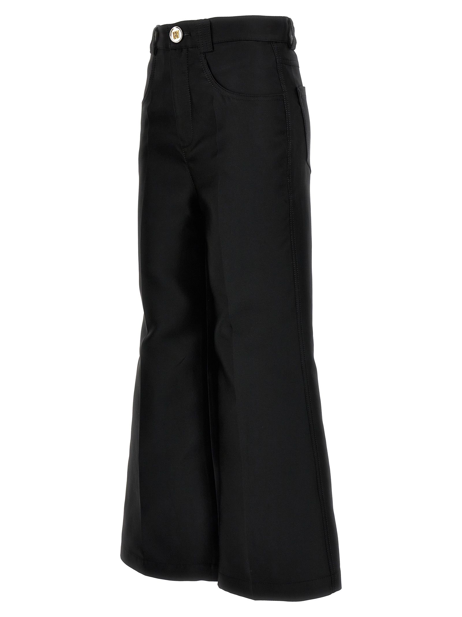 Polyester Flared Women's Pants - Giambattista Valli - Modalova