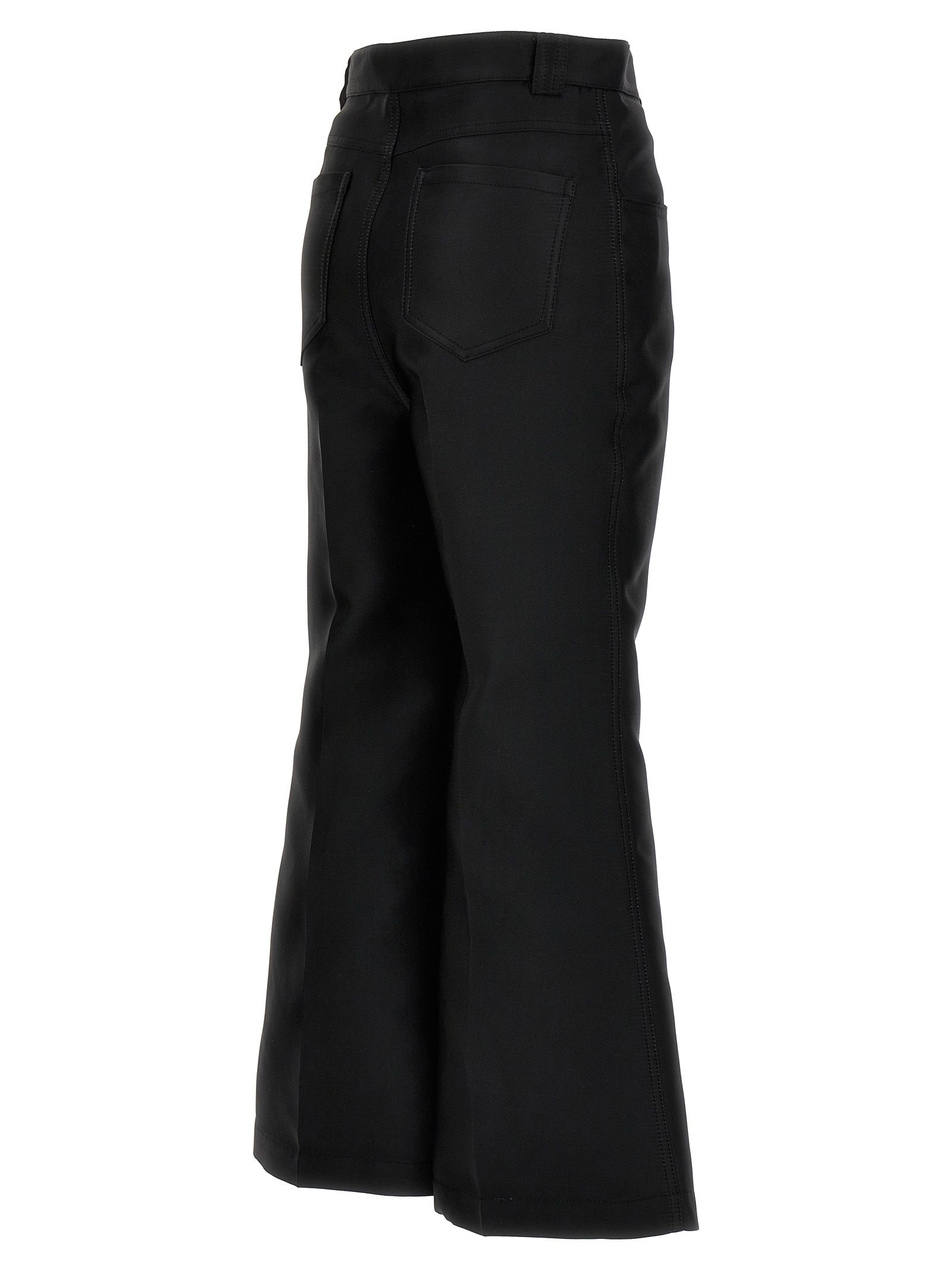 Polyester Flared Women's Pants - Giambattista Valli - Modalova