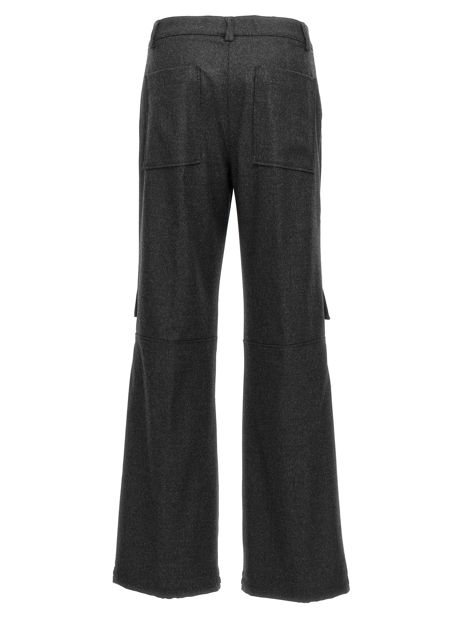 Virgin Wool Cargo Women's Pants - P.A.R.O.S.H. - Modalova