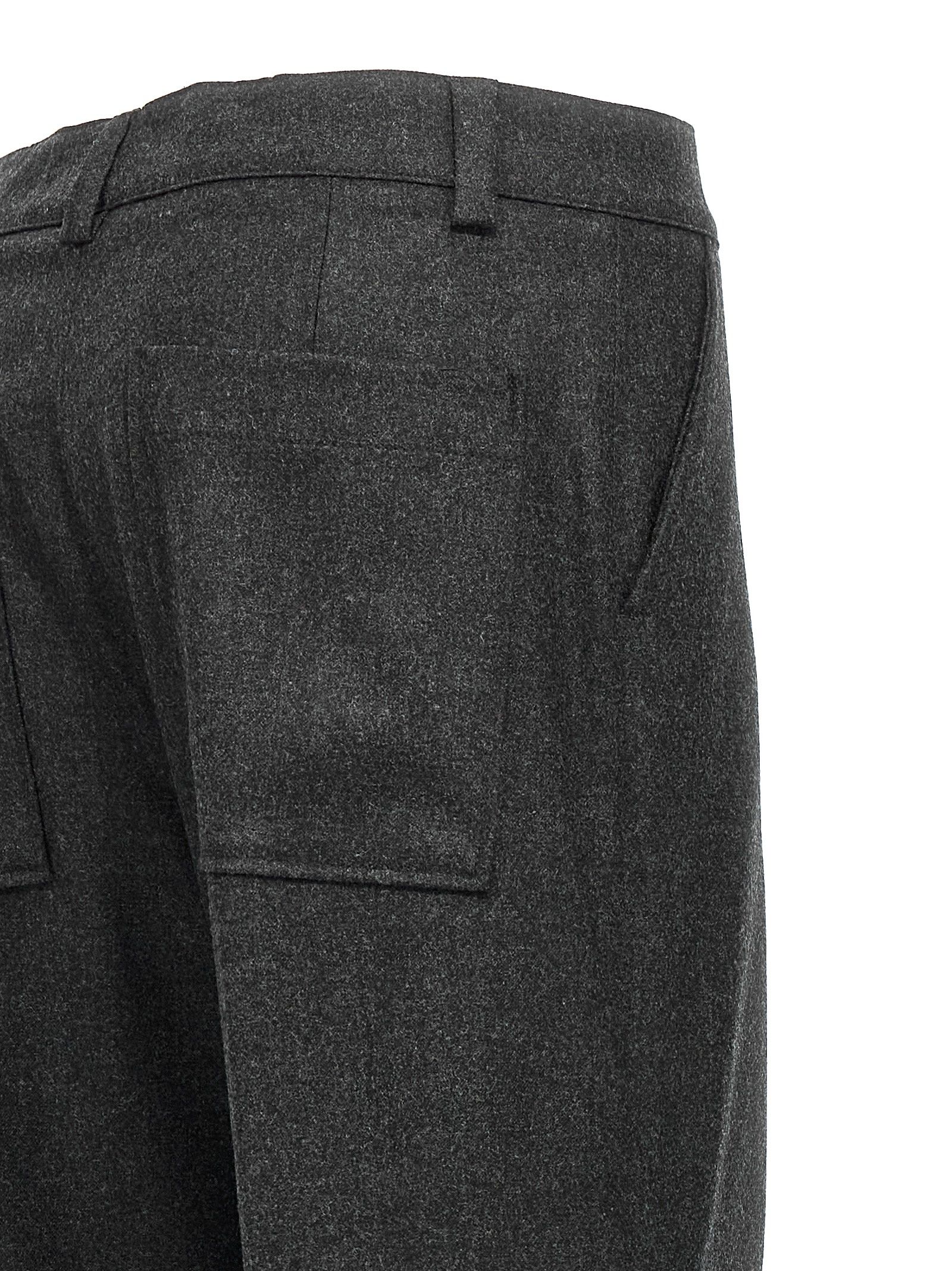 Virgin Wool Cargo Women's Pants - P.A.R.O.S.H. - Modalova