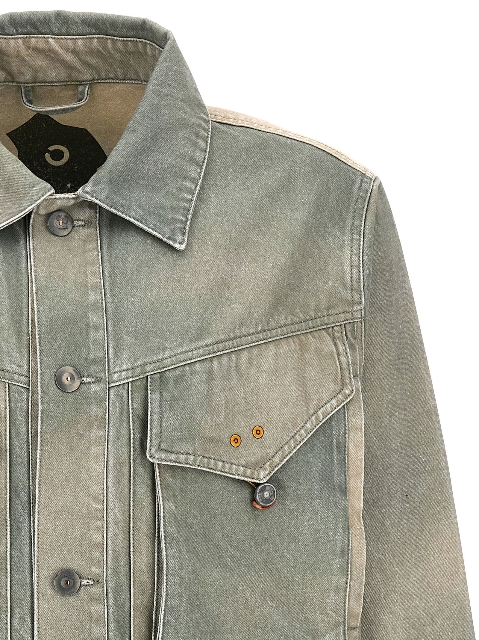 Cotton Denim Men's Jacket - Objects IV Life - Modalova