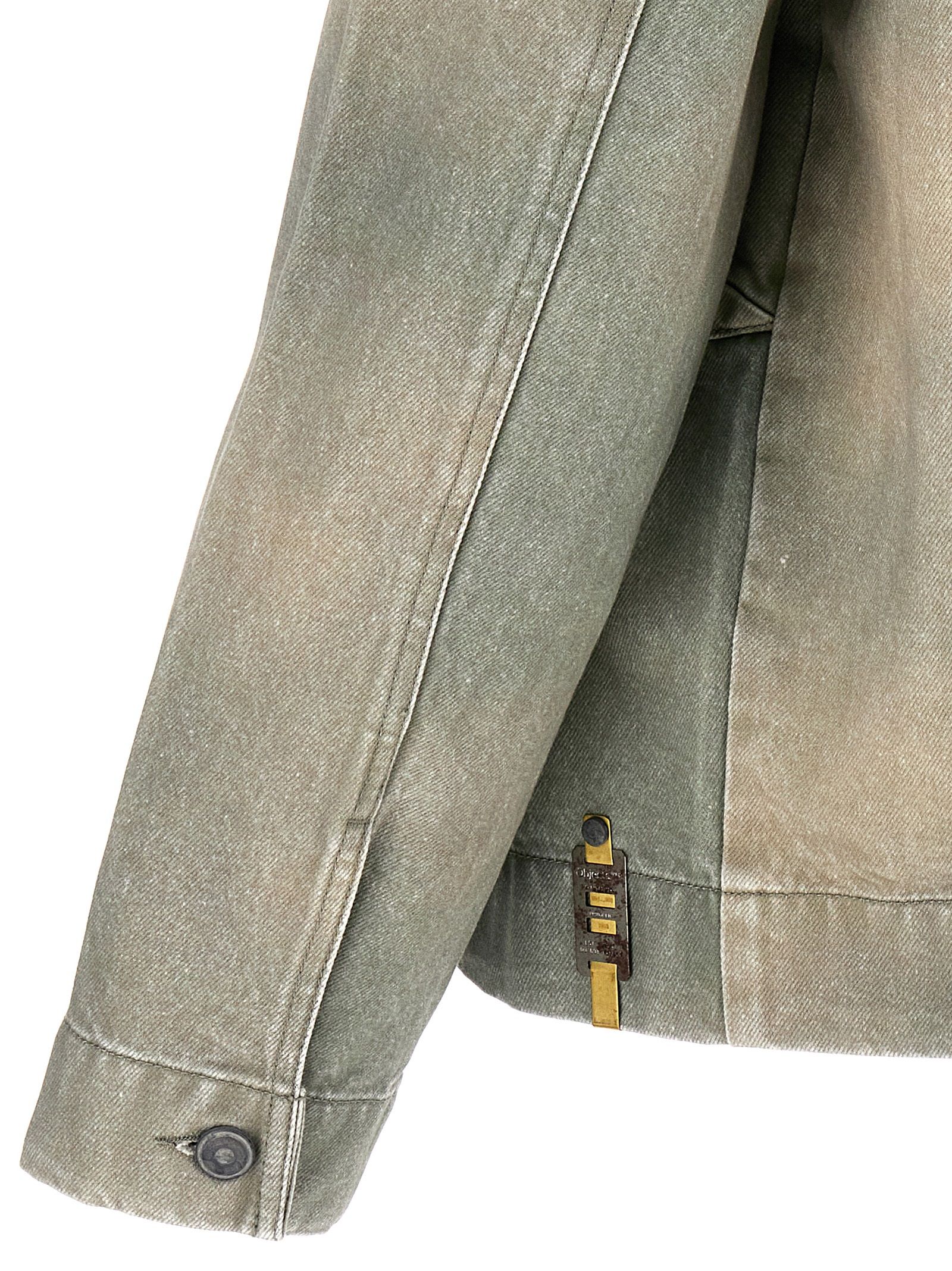 Cotton Denim Men's Jacket - Objects IV Life - Modalova