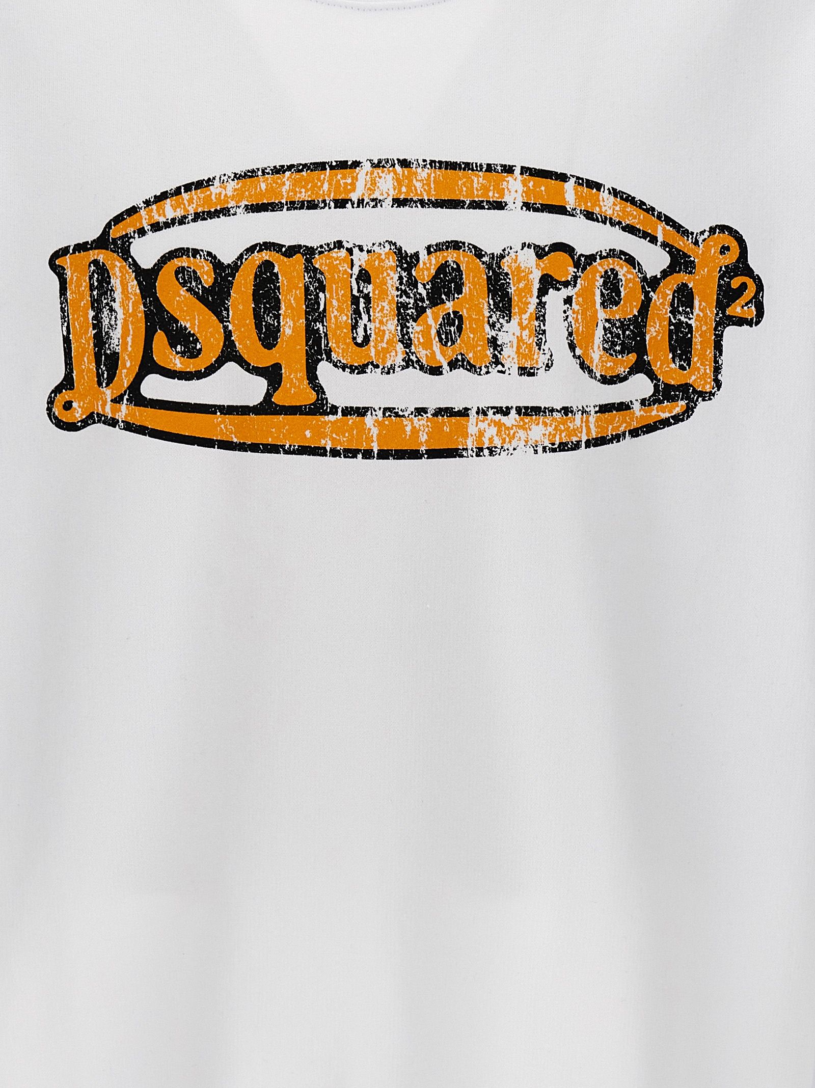 Cotton Men's Sweatshirt - Dsquared² - Modalova