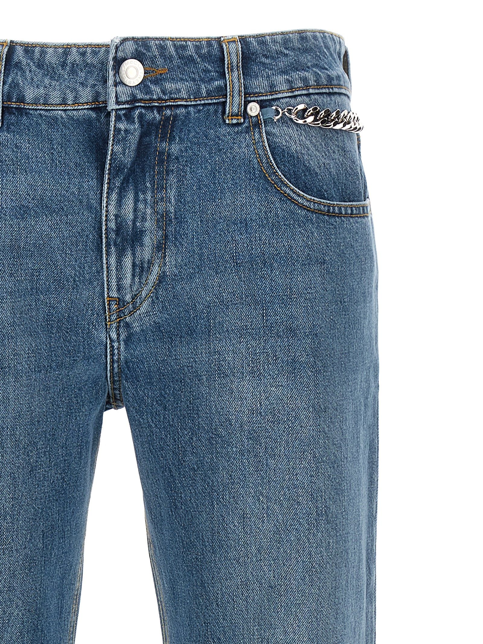Cotton Cropped Women's Jeans - Stella McCartney - Modalova