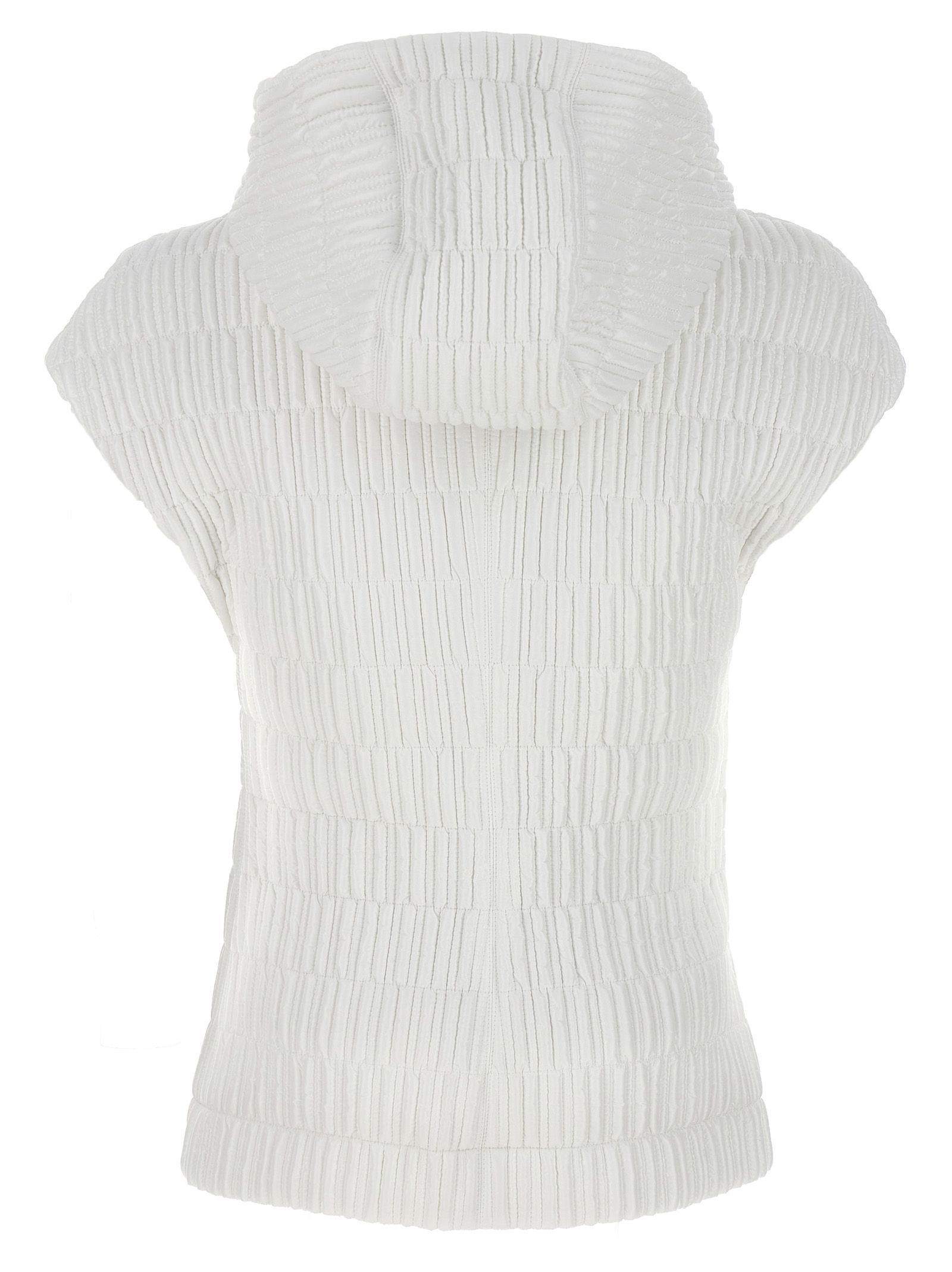 Polyamide Sleeveless Women's Jacket - Ferragamo - Modalova