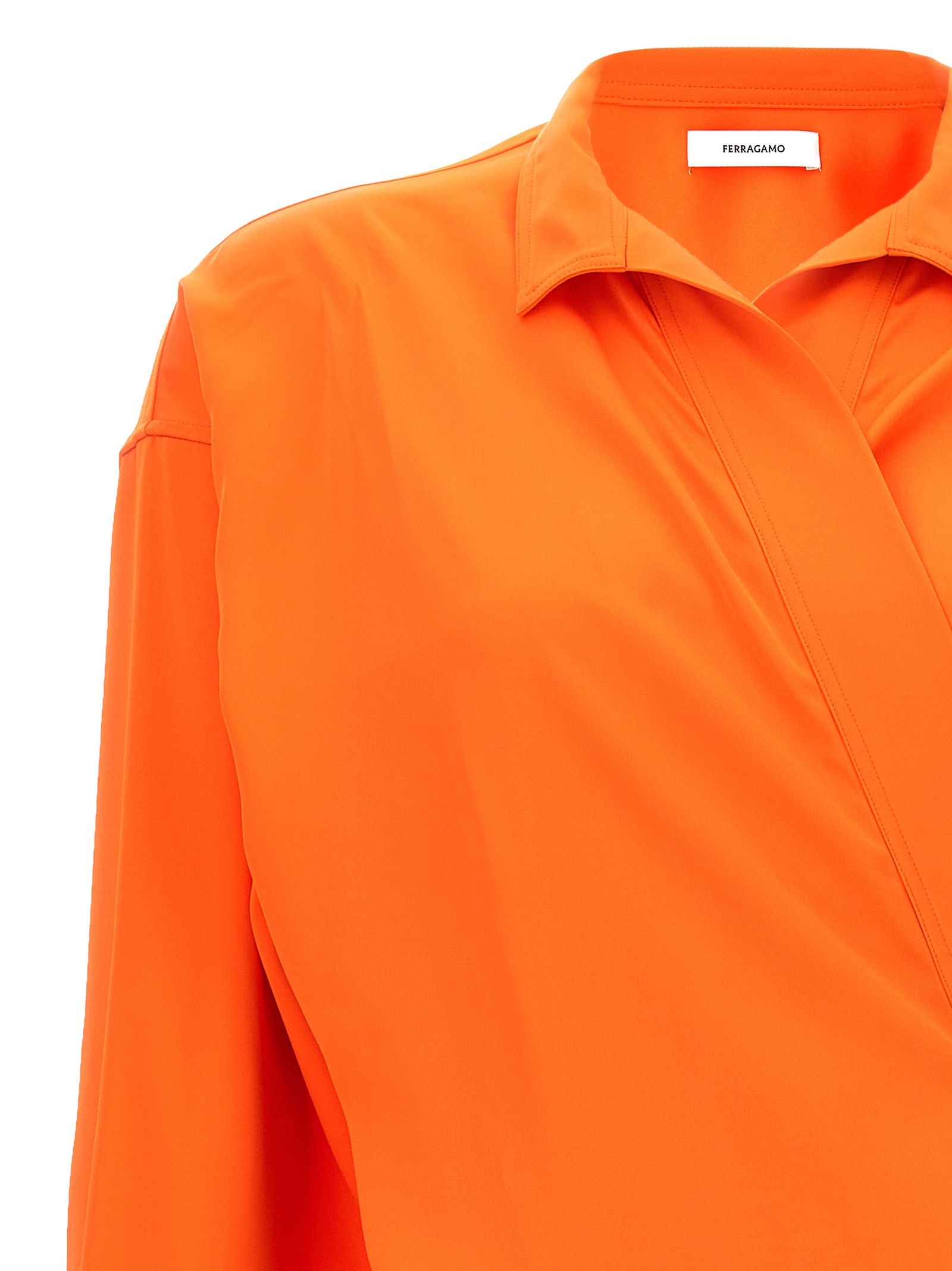Viscose Women's Blouse - Ferragamo - Modalova