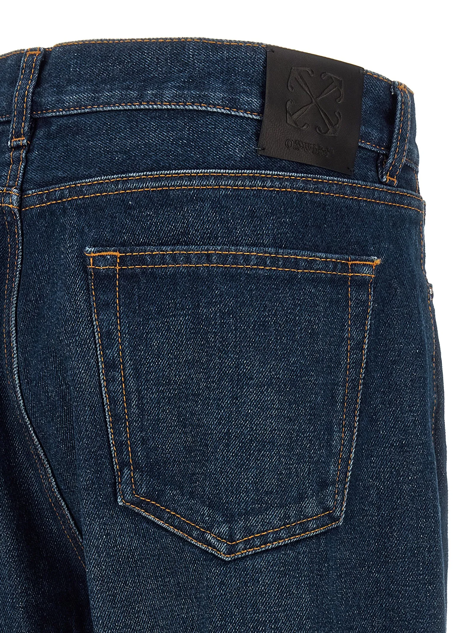 Cotton Jeans Men's Denim - Off-White - Modalova