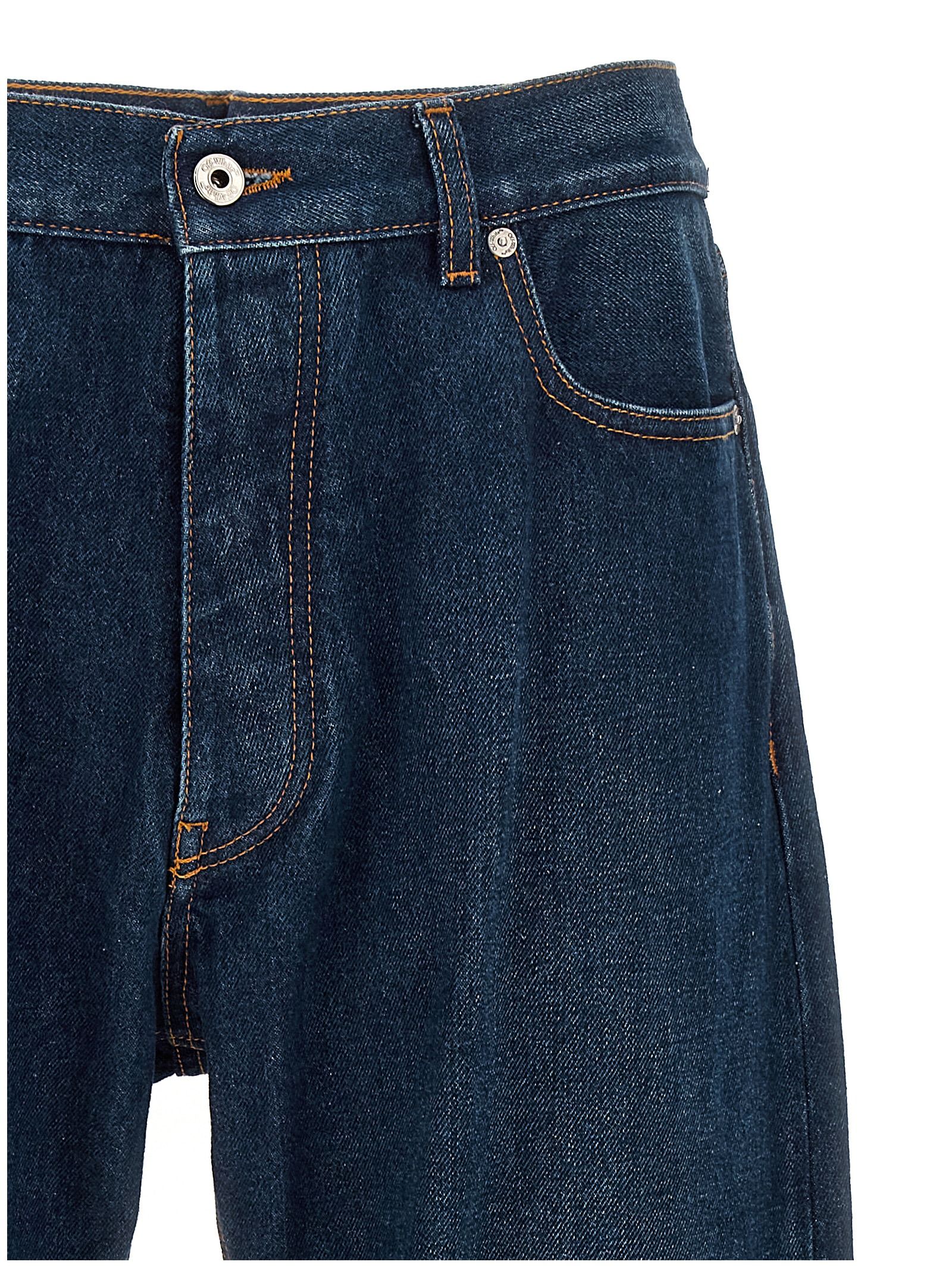 Cotton Jeans Men's Denim - Off-White - Modalova