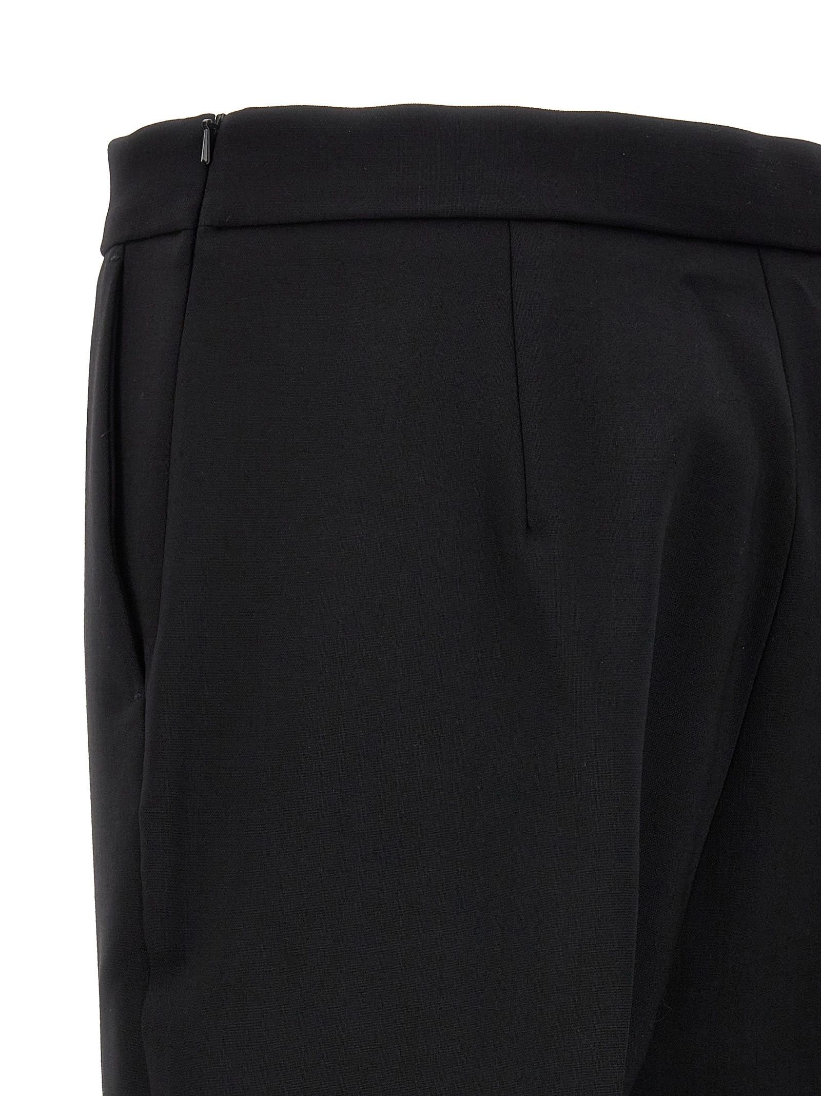 Virgin Wool Cropped Women's Pants - Max Mara - Modalova