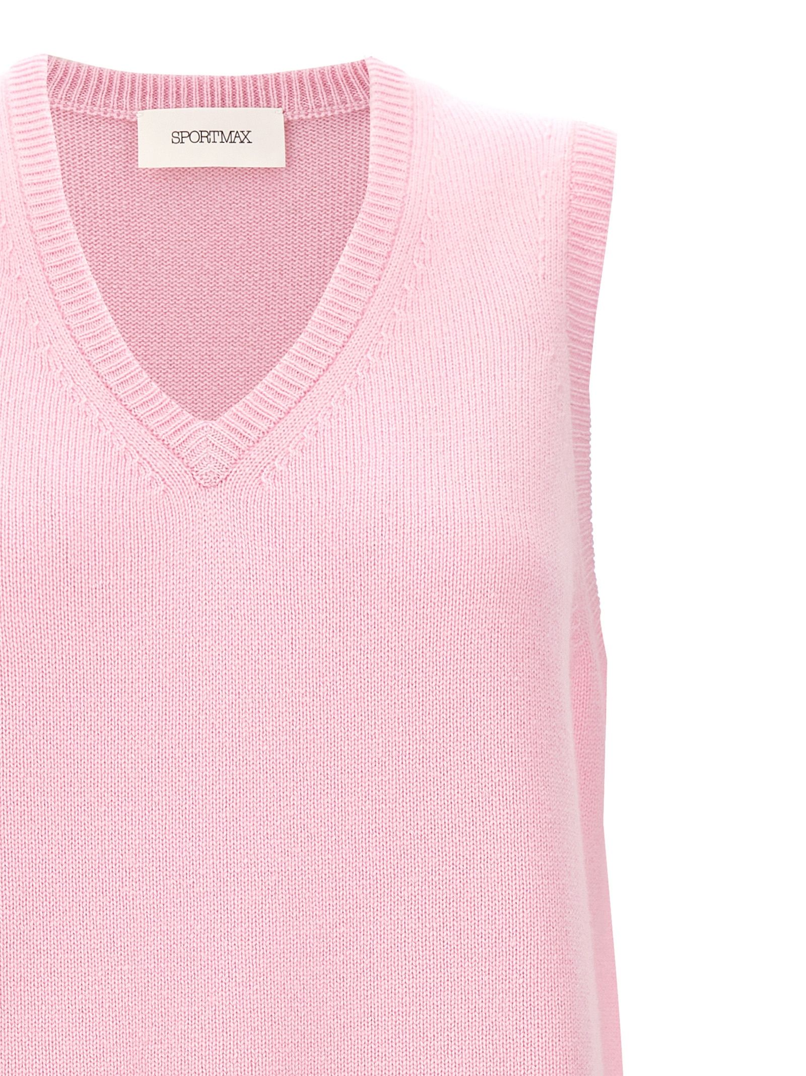 Wool Sleeveless Women's Jacket - Sportmax - Modalova