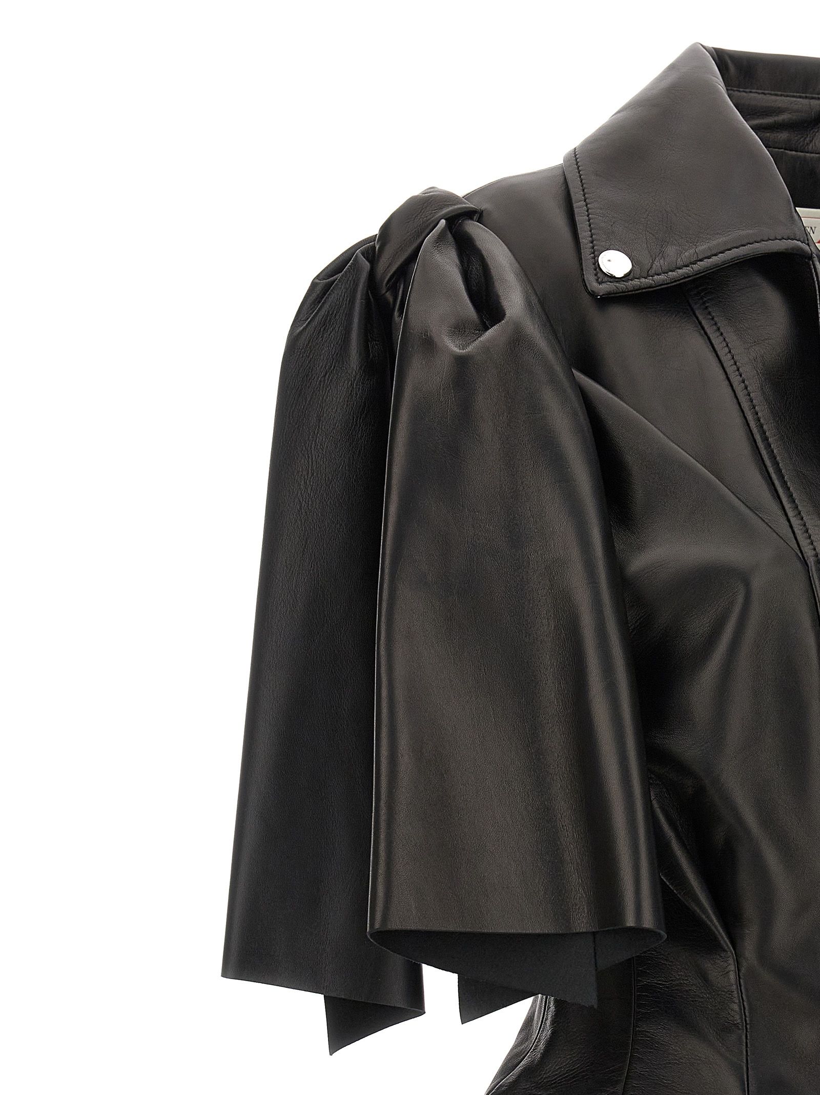 Lamb Leather Sleeveless Women's Jacket - Alexander McQueen - Modalova