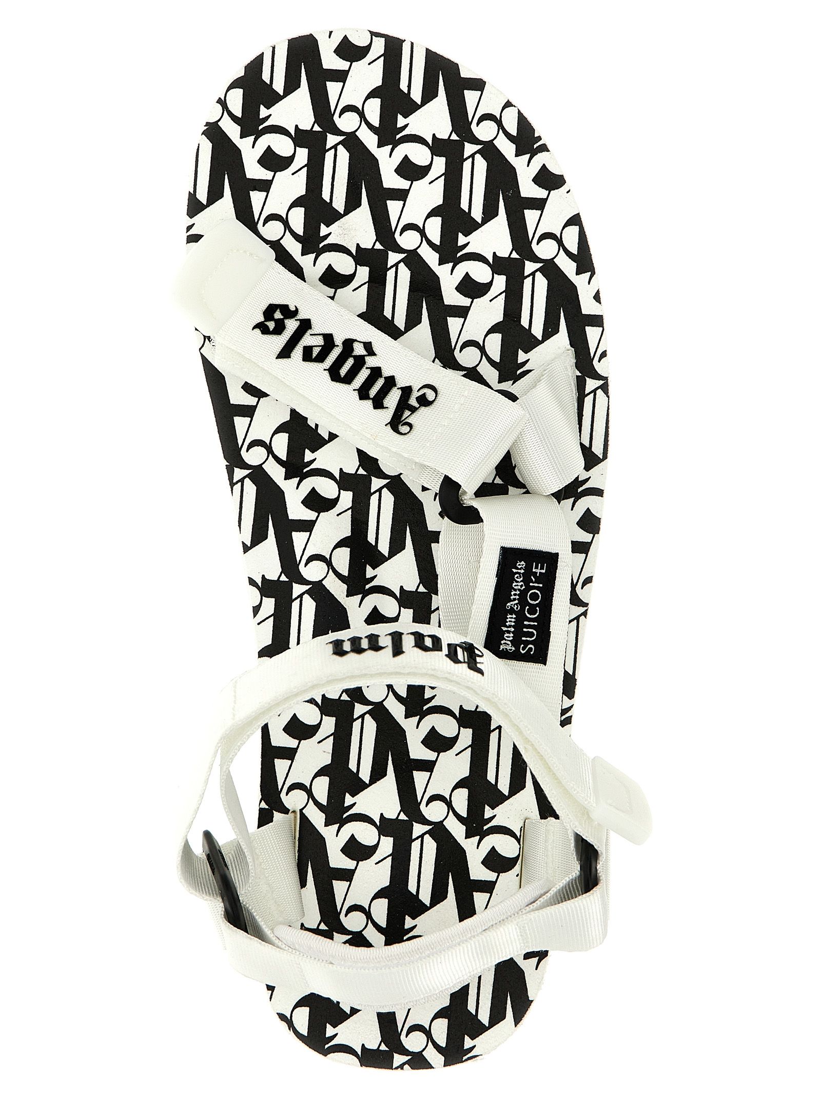 Polyester Flat Women's Sandals - Palm Angels - Modalova