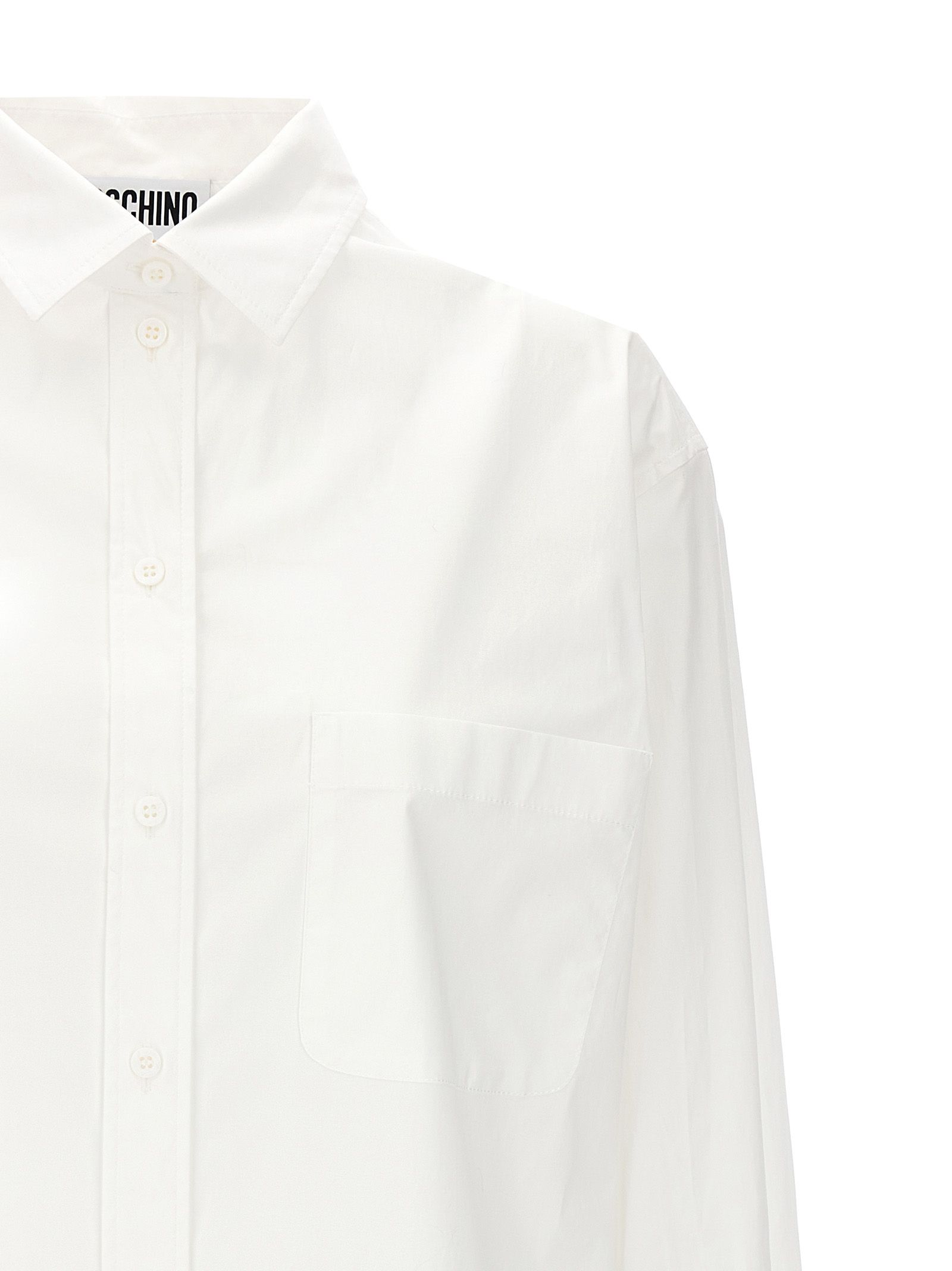 Cotton Women's Blouse - Moschino - Modalova