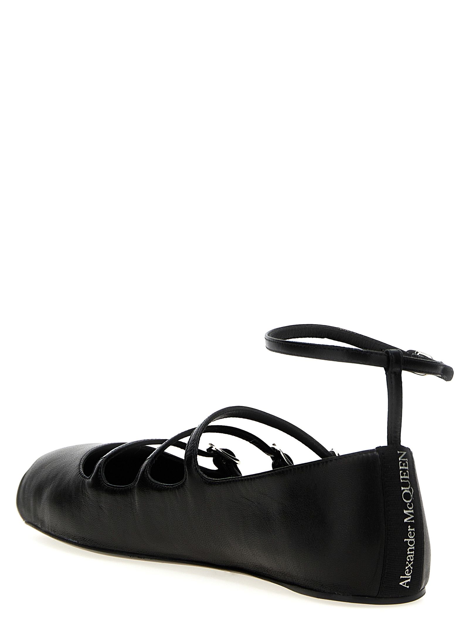 Calfskin Ballet Women's Flats - Alexander McQueen - Modalova